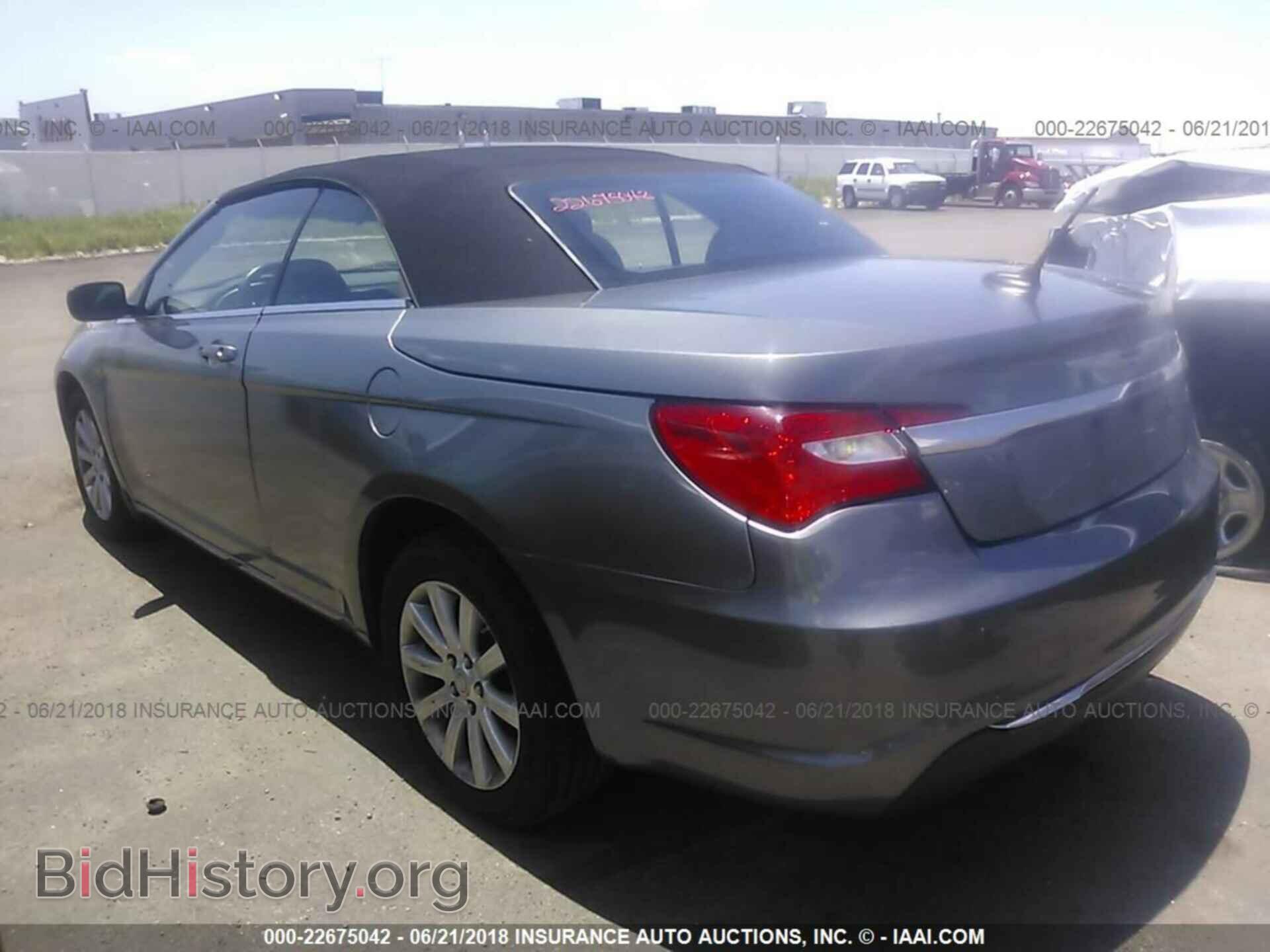 2012 Chrysler 200 - VIN: 1C3BCBEB8CN119299 - Фото 3