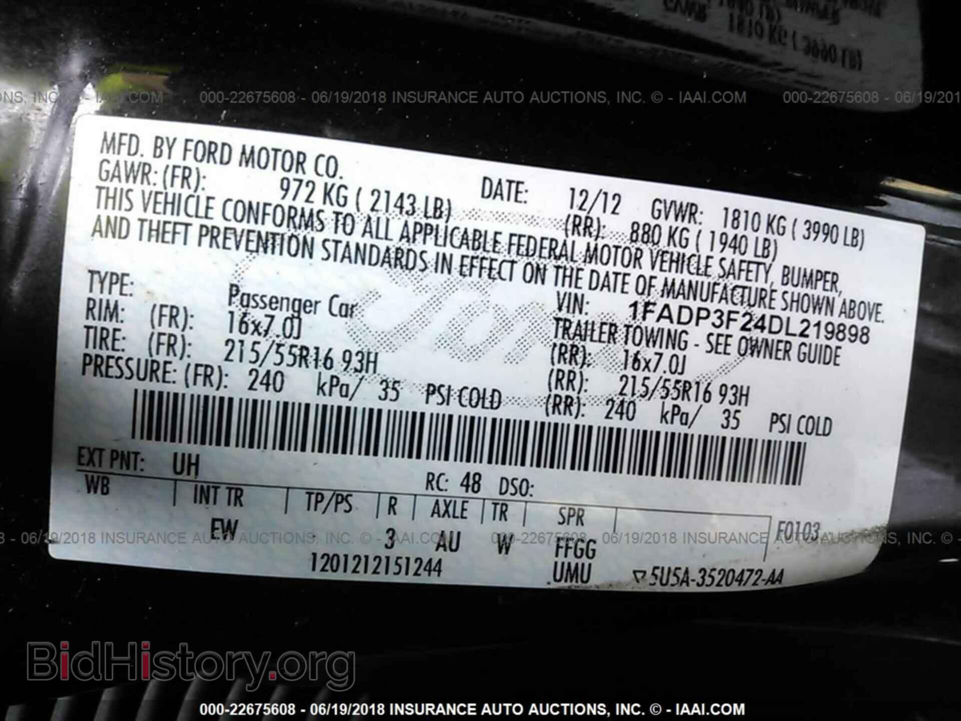 2013 Ford Focus - VIN: 1FADP3F24DL219898 - Photo 9