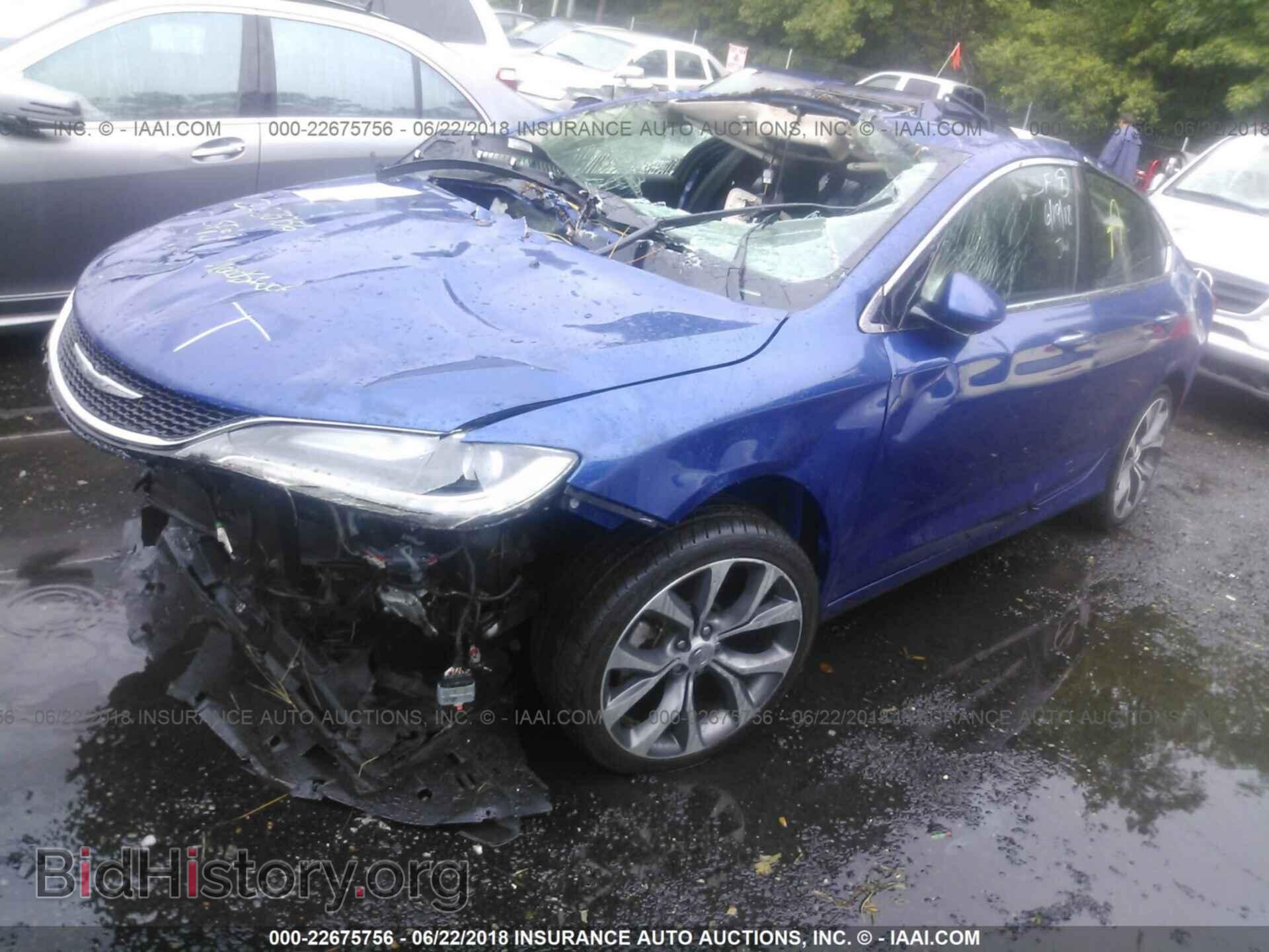 2015 Chrysler 200 - VIN: 1C3CCCCG1FN510159 - Фото 2