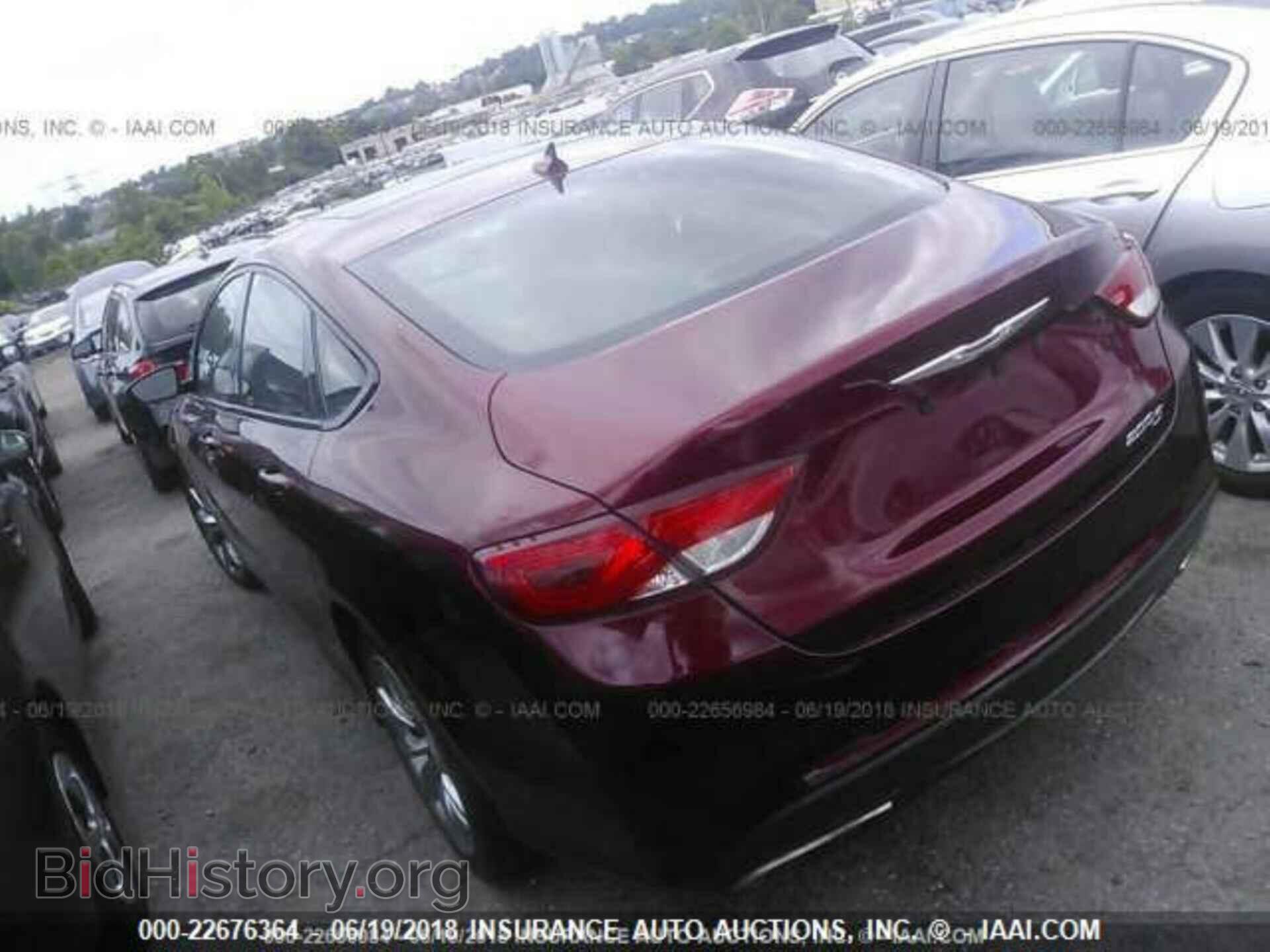 2015 Chrysler 200 - VIN: 1C3CCCBB6FN678367 - Photo 3