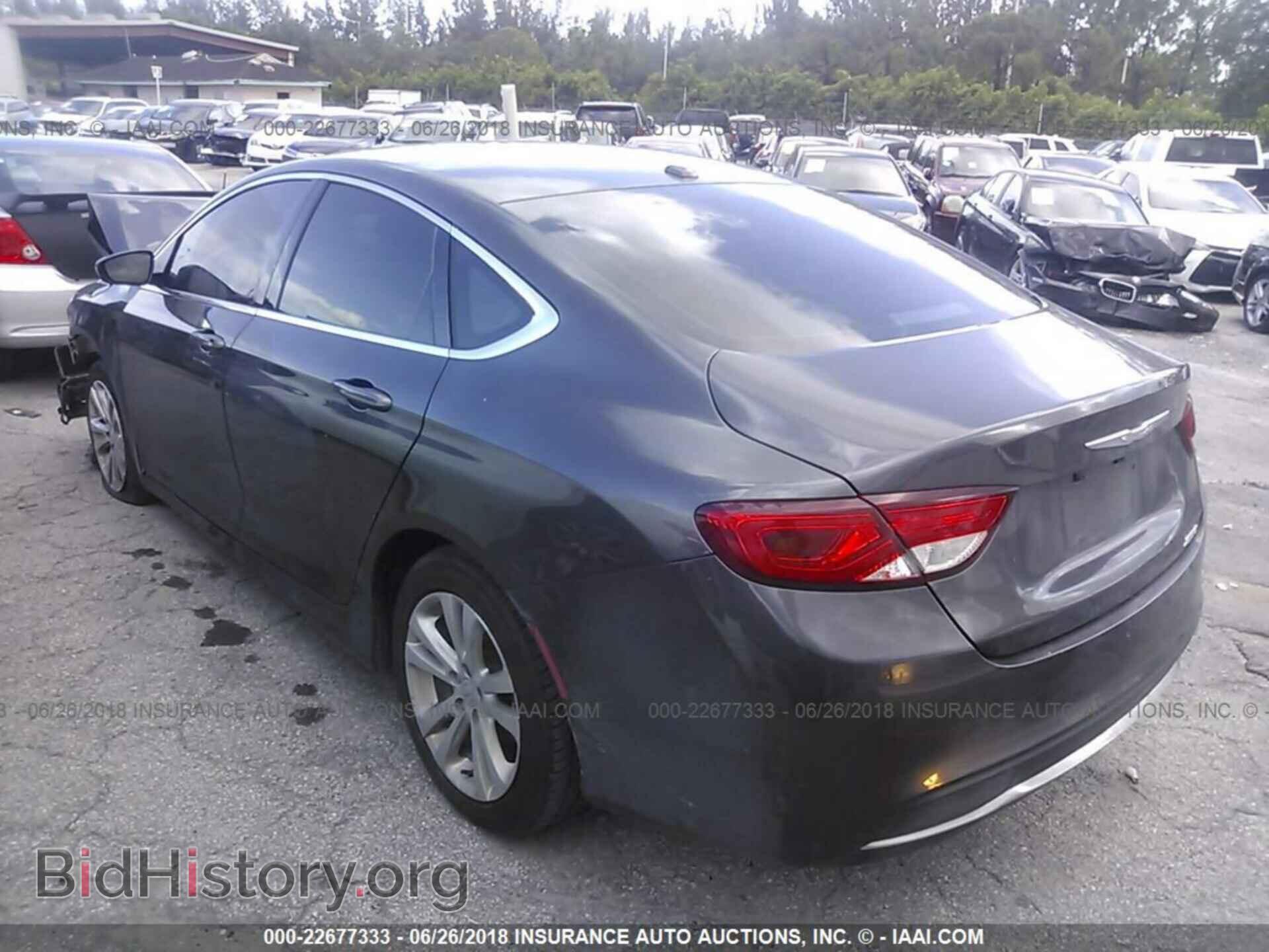 2015 Chrysler 200 - VIN: 1C3CCCAB0FN756546 - Photo 3