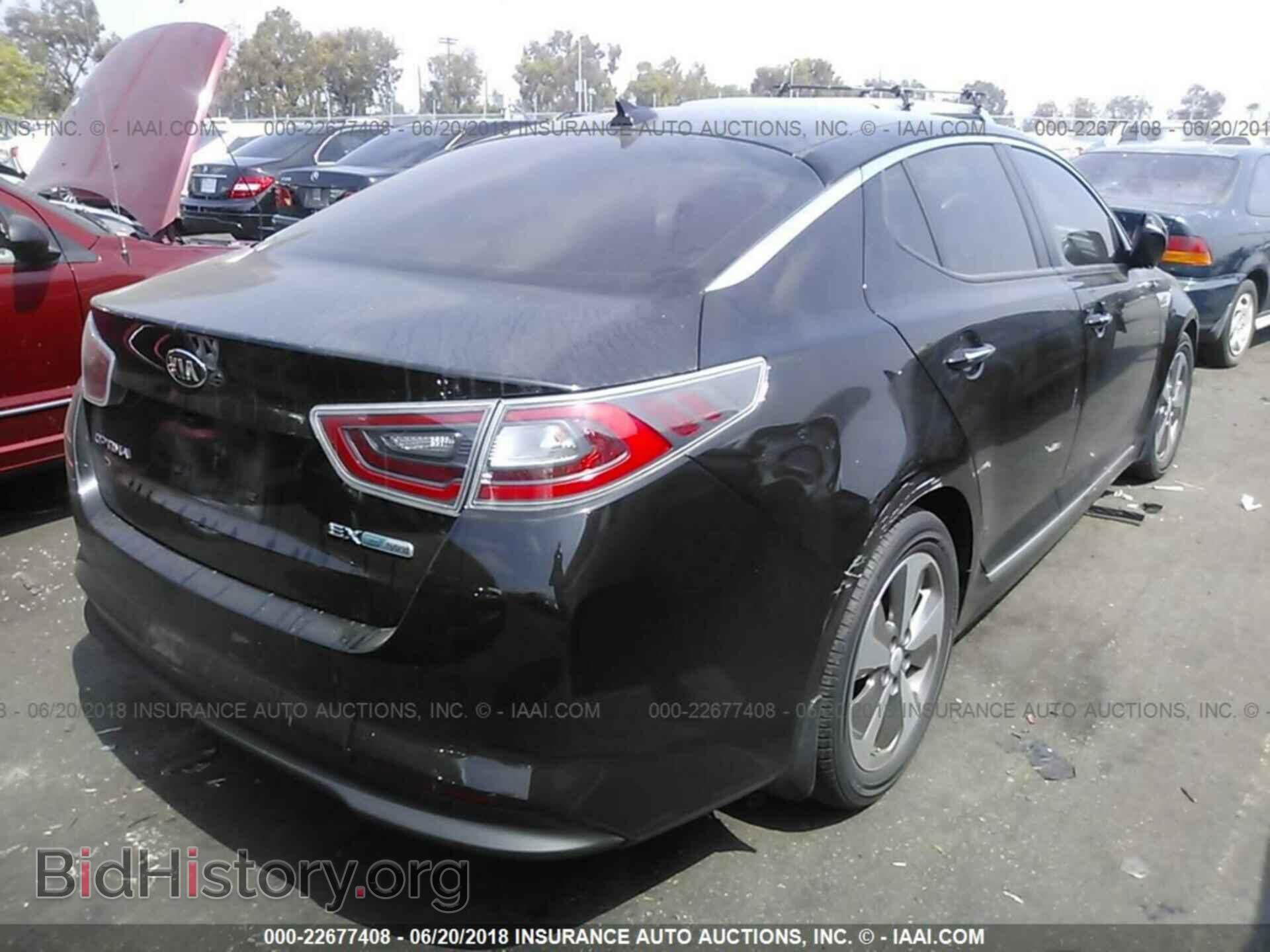 2014 Kia Optima - VIN: KNAGN4AD8E5072824 - Фото 4