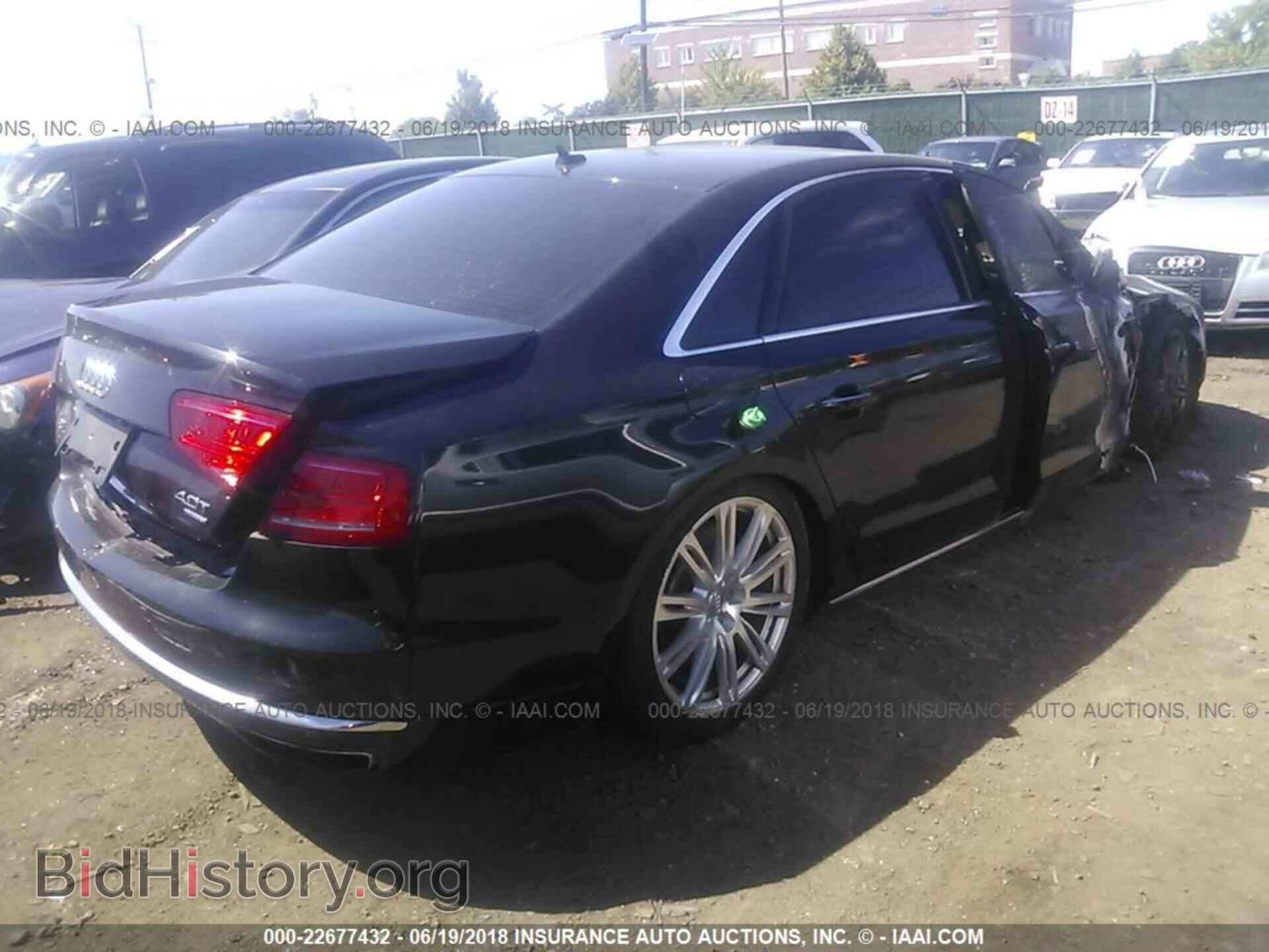 2013 Audi A8 - VIN: WAUR2AFD4DN011056 - Фото 4