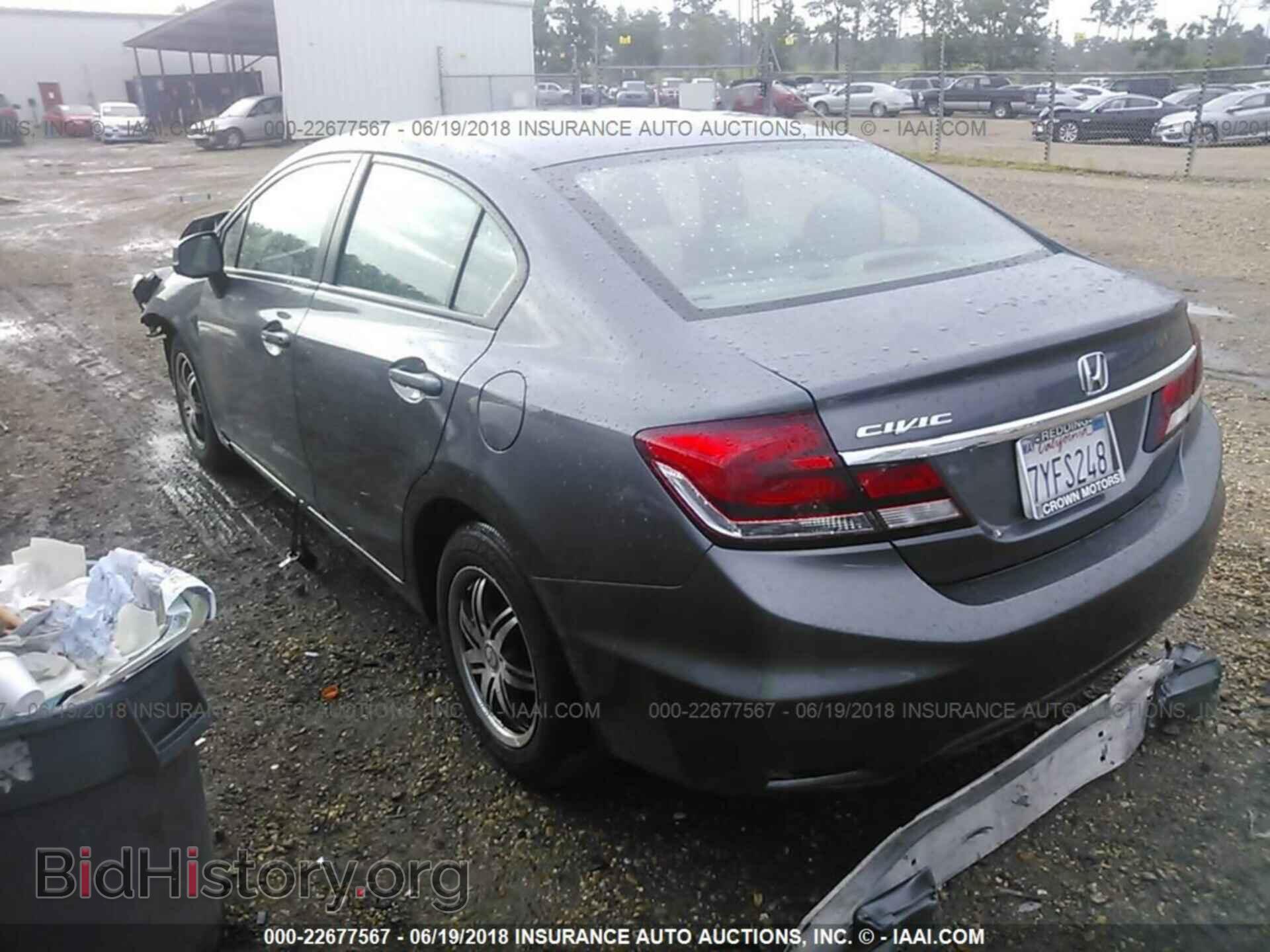 2013 Honda Civic - VIN: 19XFB2F56DE223580 - Фото 3