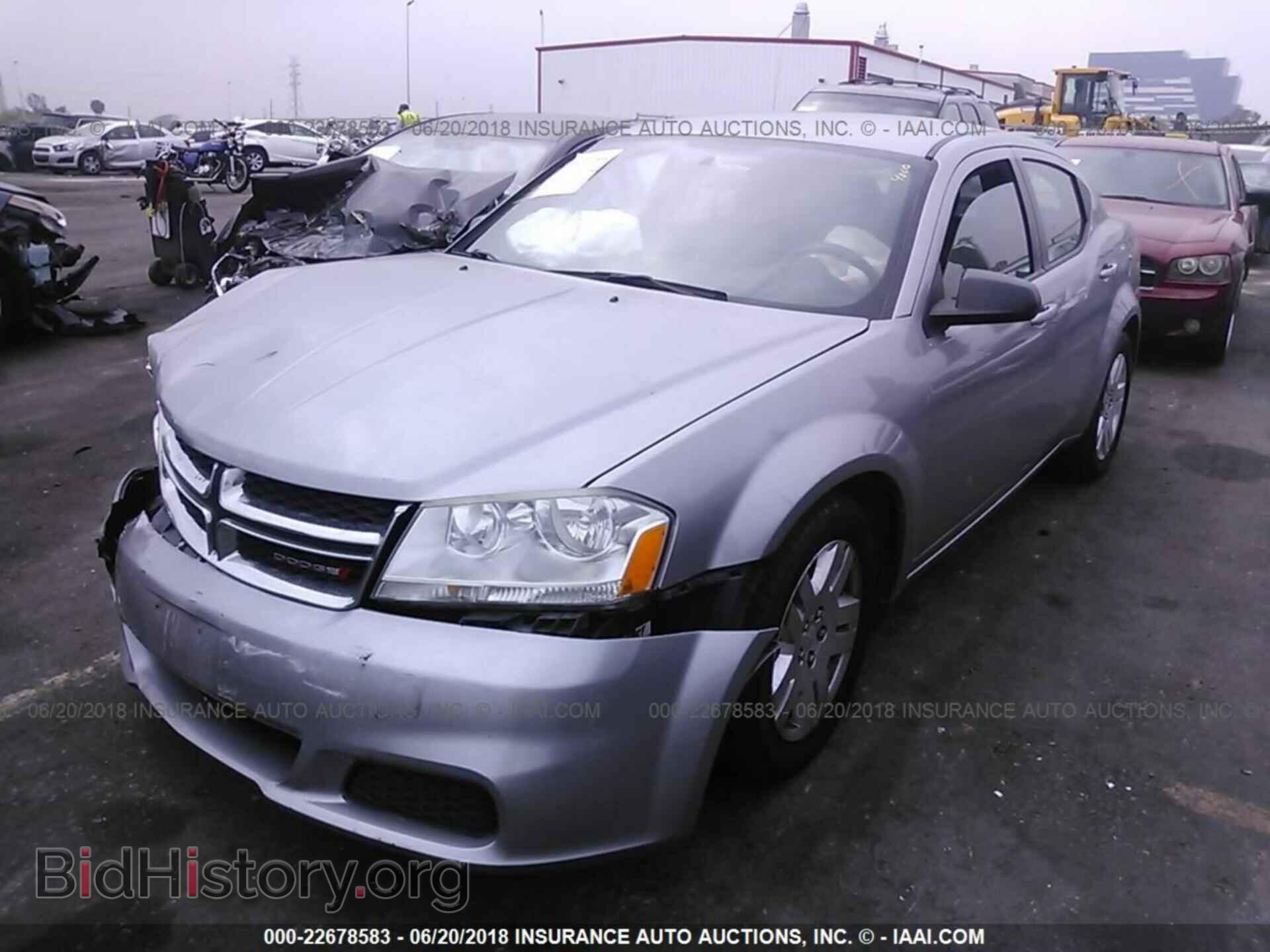 2013 Dodge Avenger - VIN: 1C3CDZAB1DN593872 - Photo 2