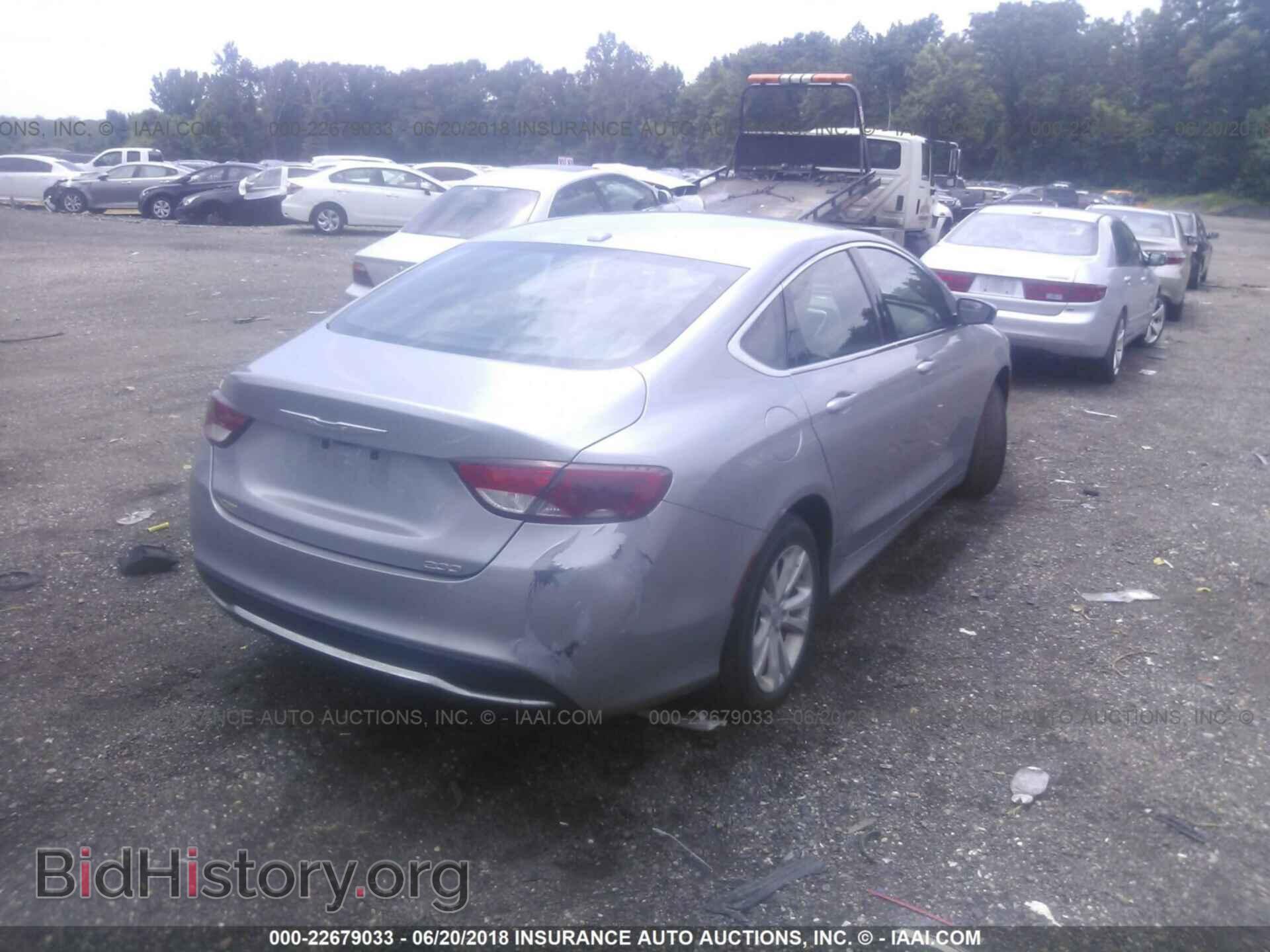 2015 Chrysler 200 - VIN: 1C3CCCAB3FN595917 - Фото 4