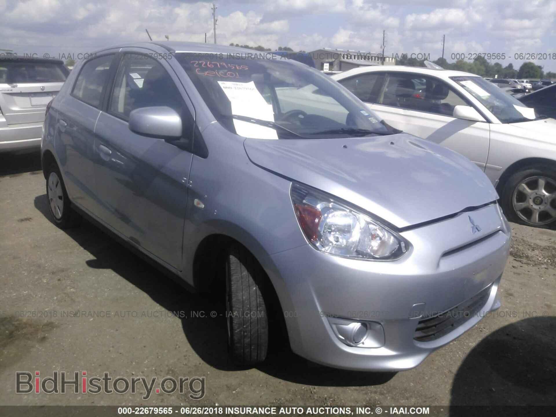 Photo ML32A3HJ2FH033826 - Mitsubishi Mirage 2015