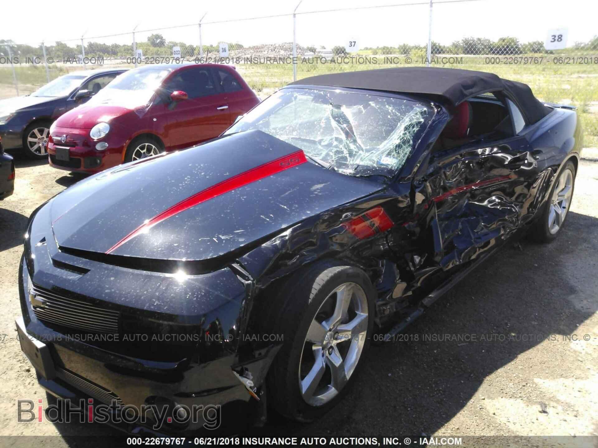 2011 Chevrolet Camaro - VIN: 2G1FK3DJ7B9164159 - Фото 2
