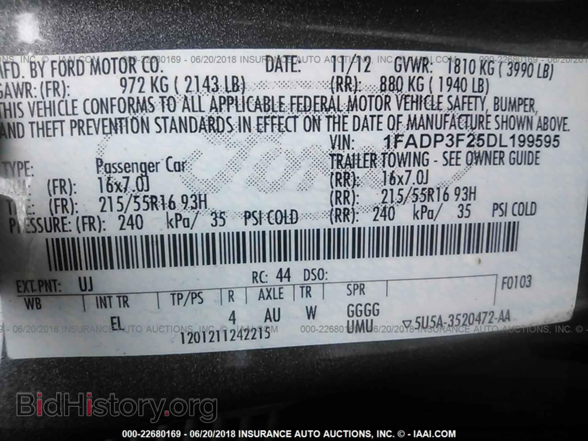 2013 Ford Focus - VIN: 1FADP3F25DL199595 - Photo 9