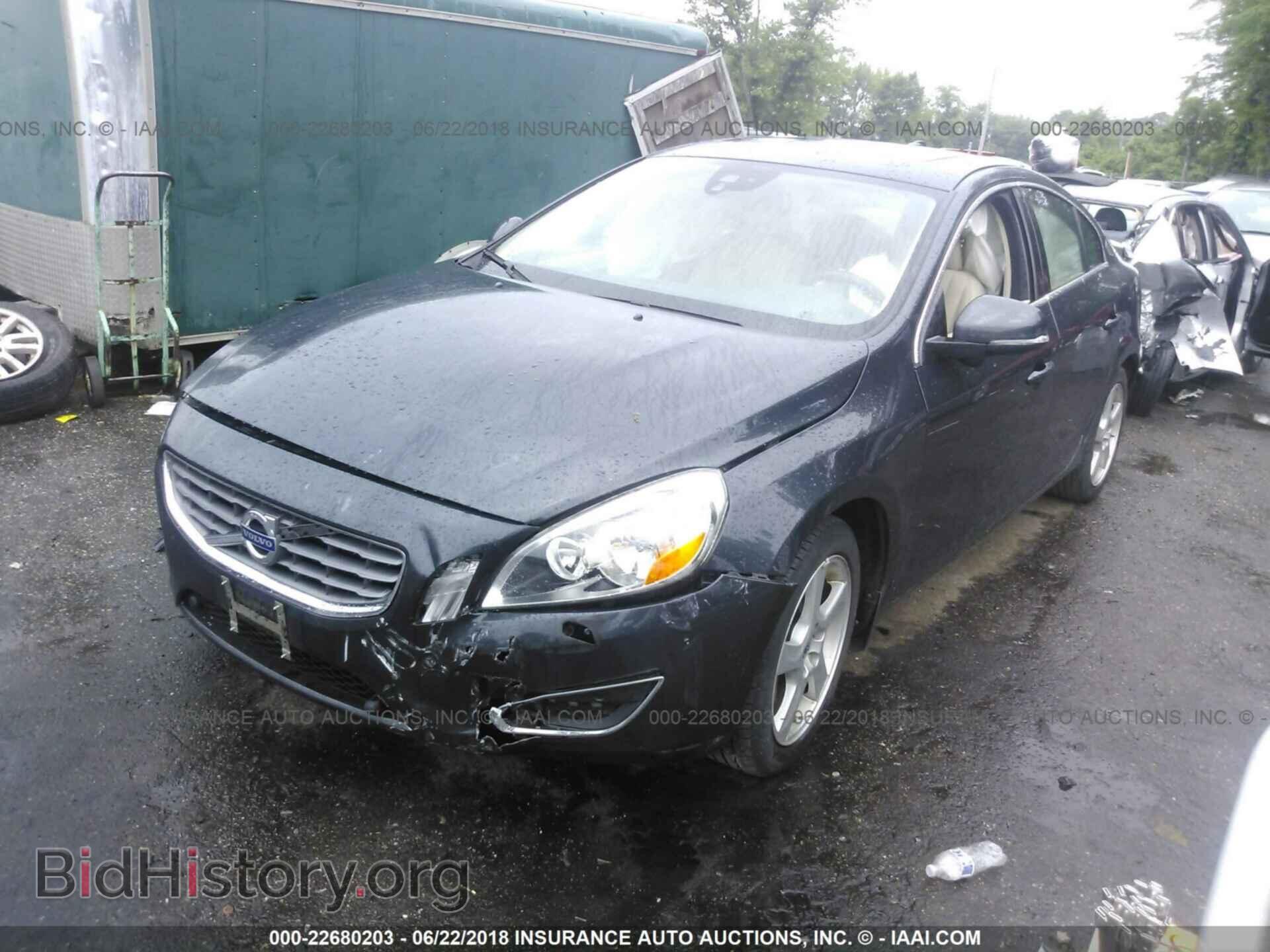 2012 Volvo S60 - VIN: YV1622FS1C2107330 - Фото 2