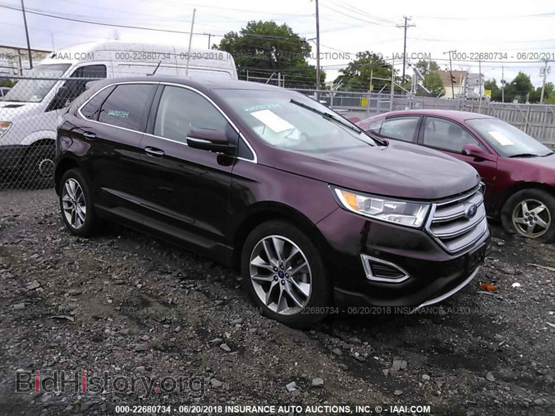 Photo 2FMPK4K93HBB93603 - Ford Edge 2017
