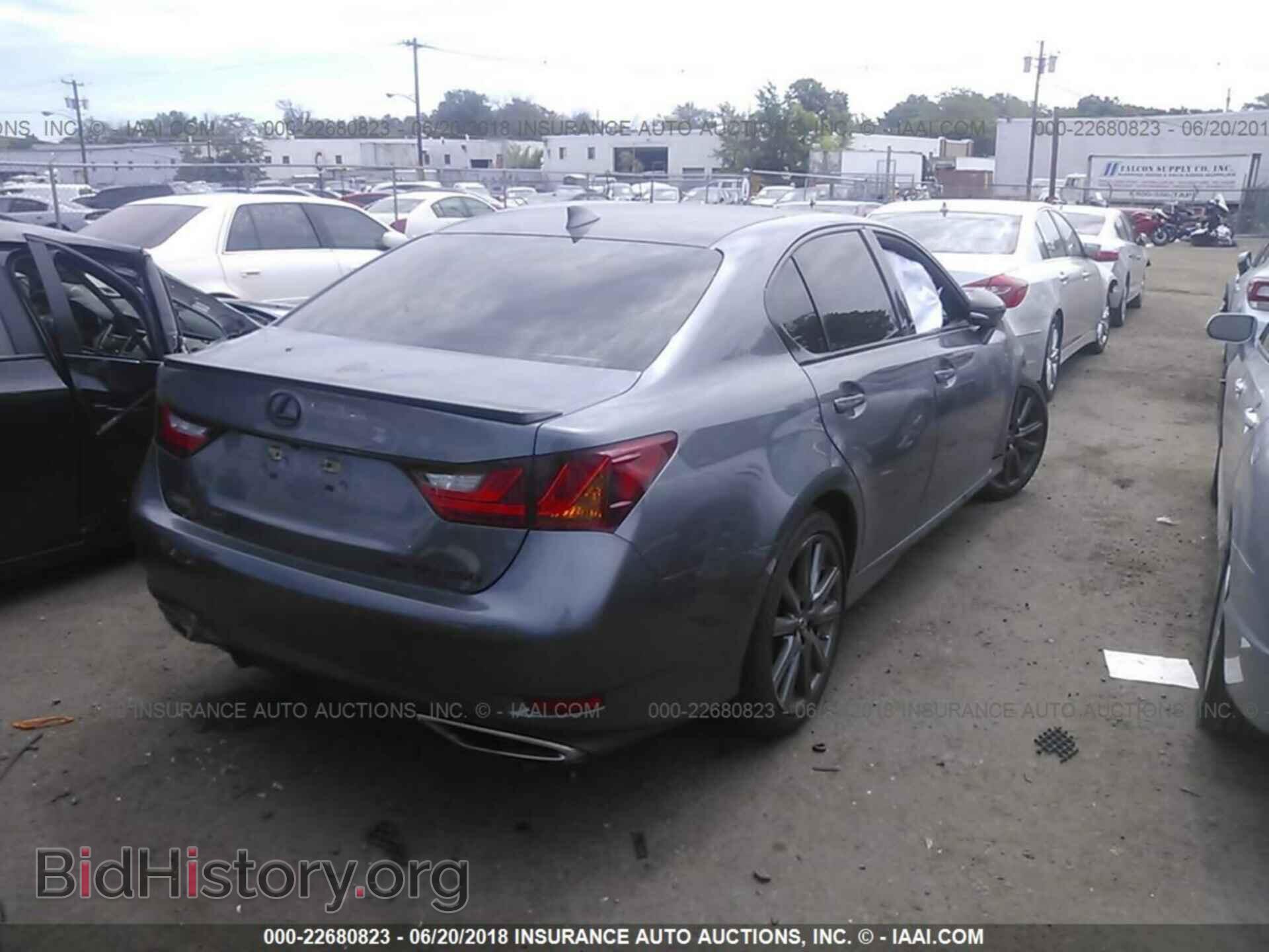 2015 LEXUS GS - VIN: JTHCE1BL3FA007358 - Фото 4