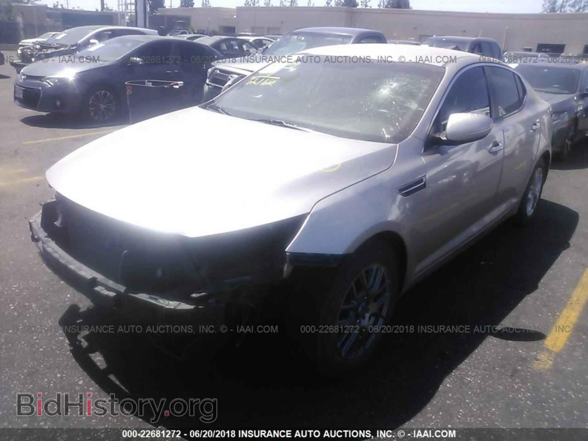 2013 Kia Optima - VIN: KNAGM4A70D5414682 - Фото 2
