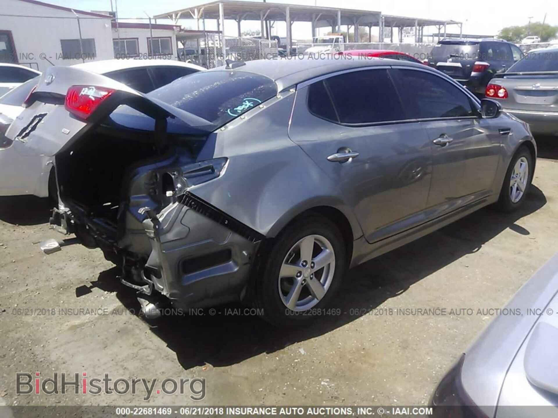 2015 Kia Optima - VIN: 5XXGM4A73FG449797 - Фото 4