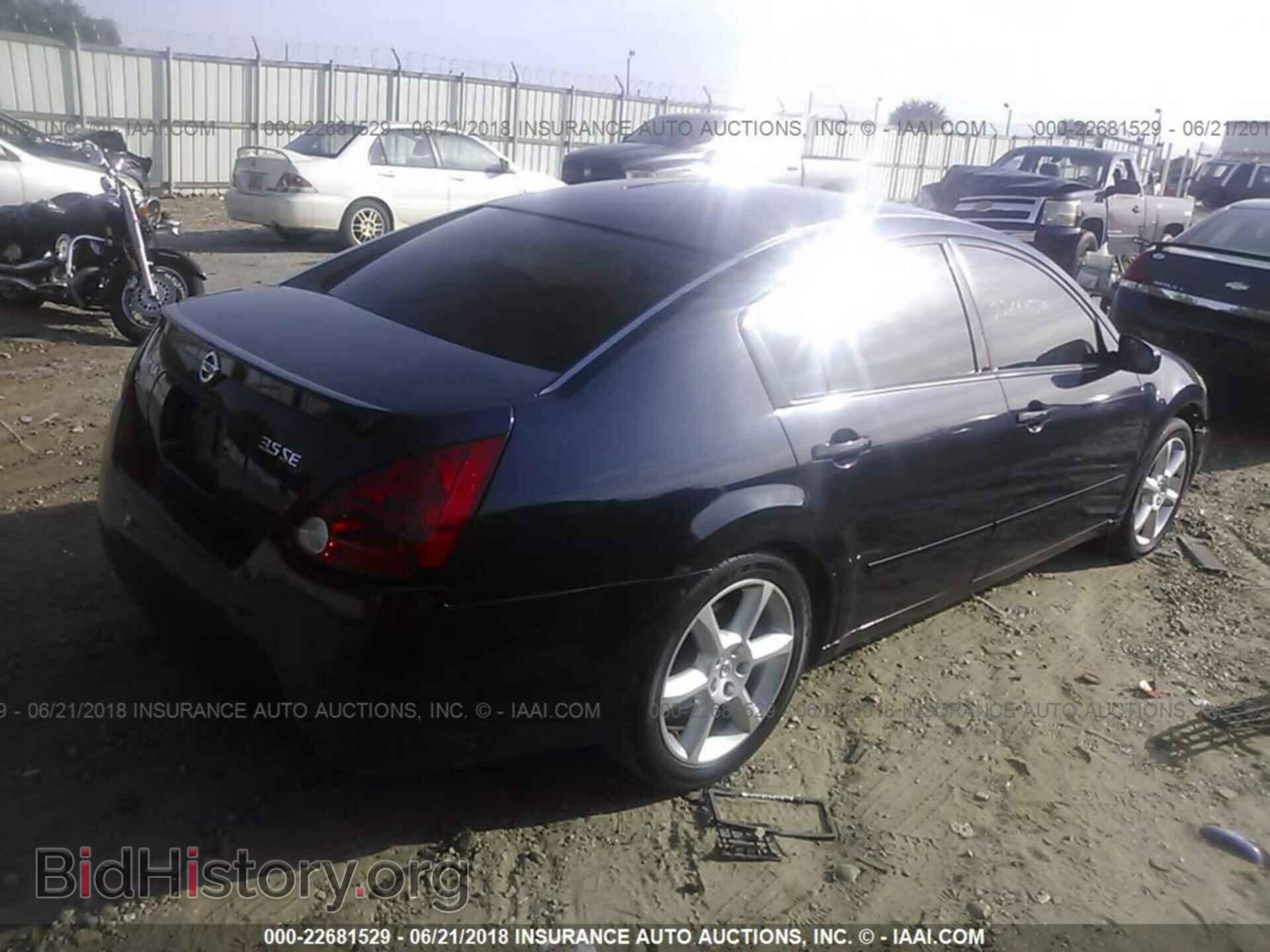 2006 NISSAN MAXIMA - VIN: 1N4BA41E76C835520 - Фото 4