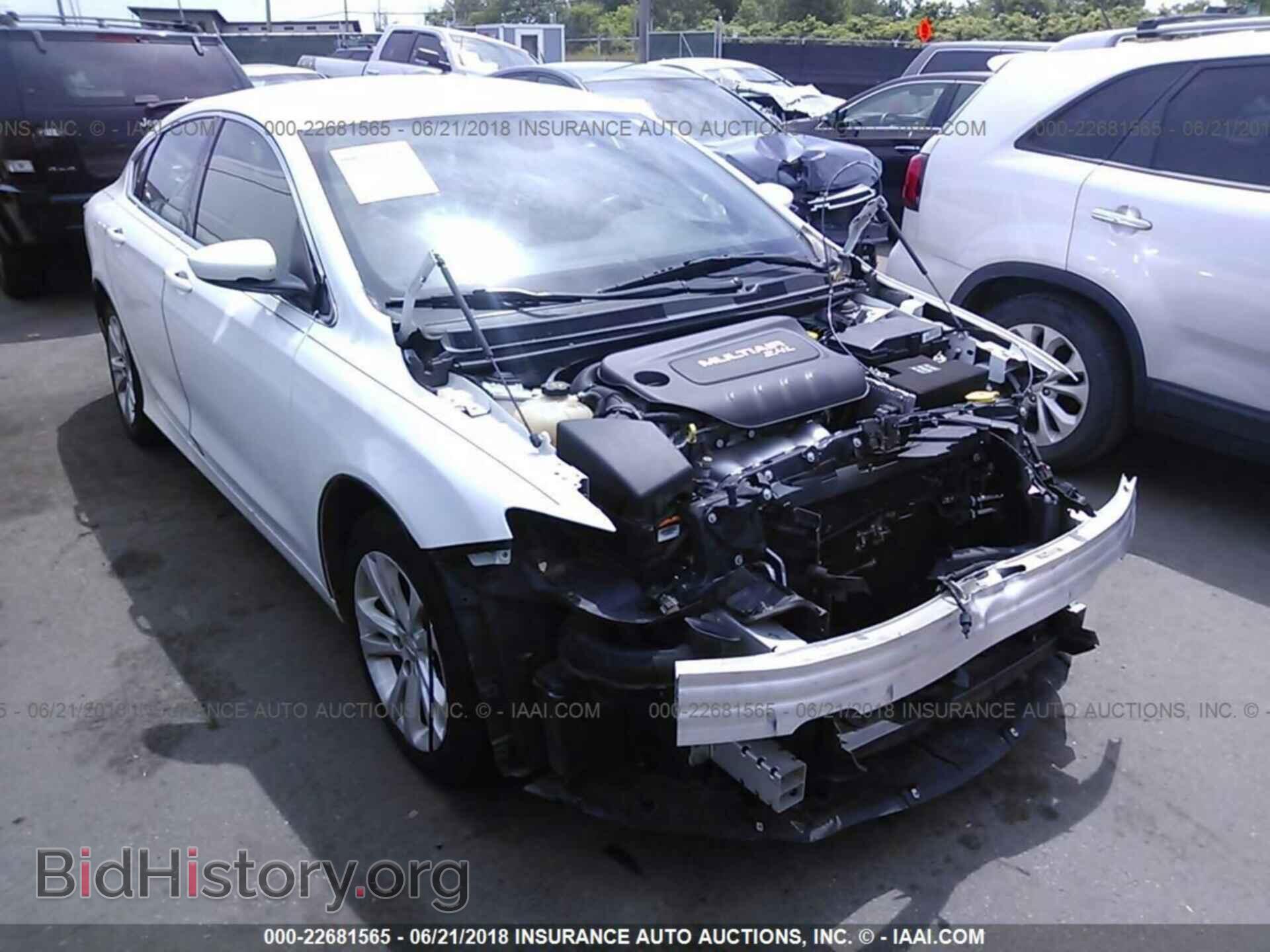 Фотография 1C3CCCAB7FN564766 - Chrysler 200 2015