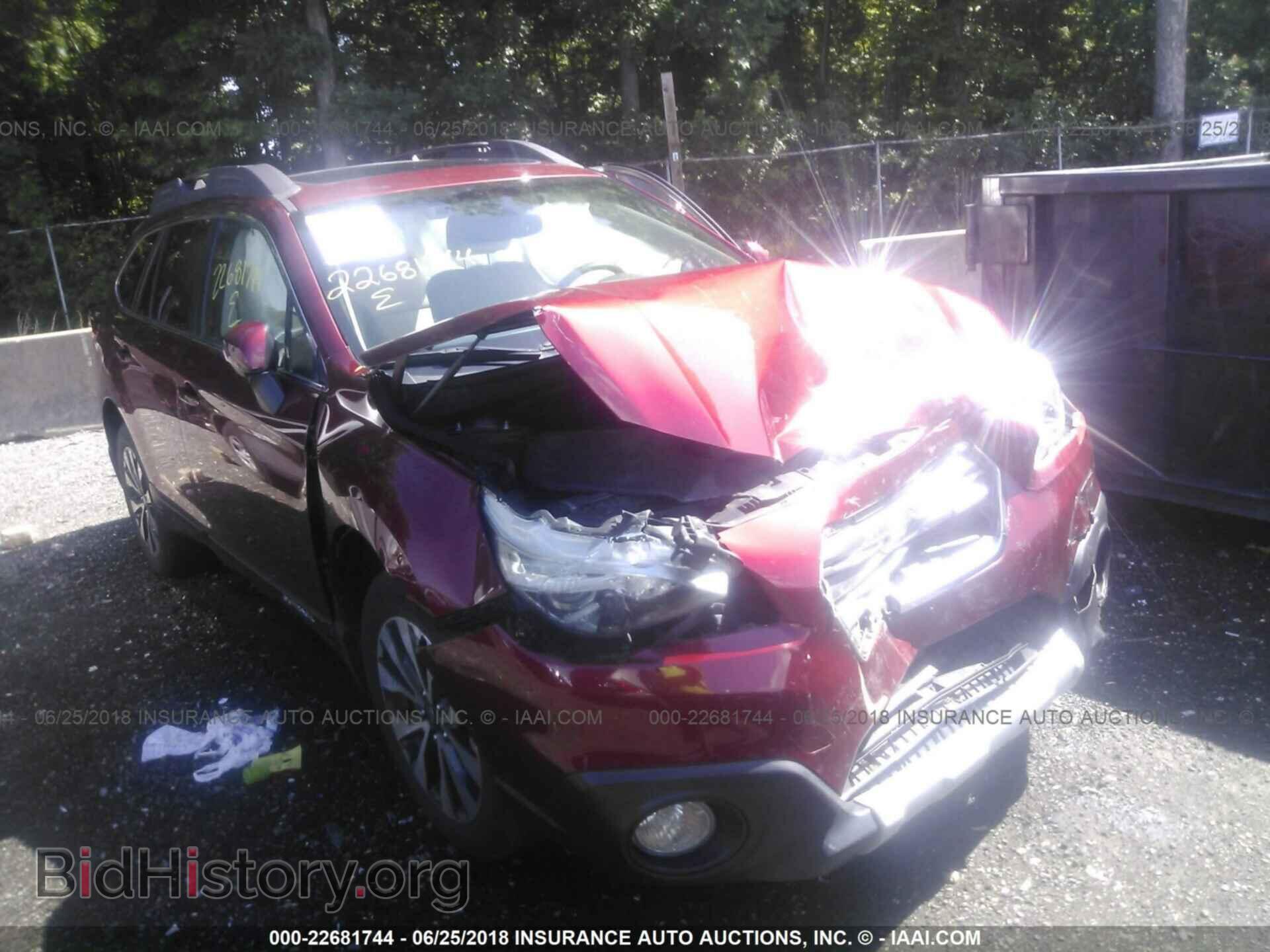 Фотография 4S4BSANC8G3360469 - Subaru Outback 2016