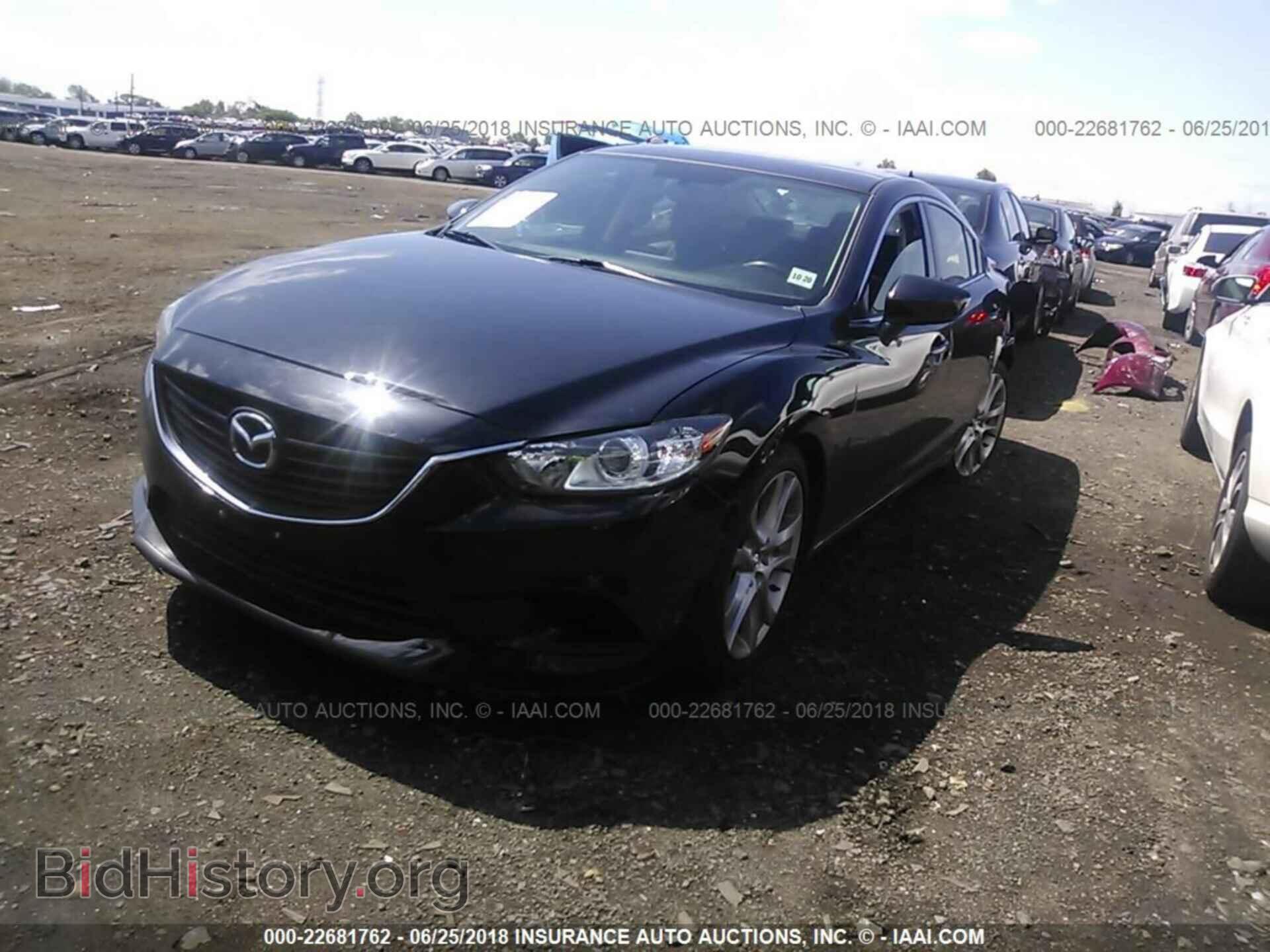 2016 Mazda 6 - VIN: JM1GJ1V55G1448910 - Фото 2