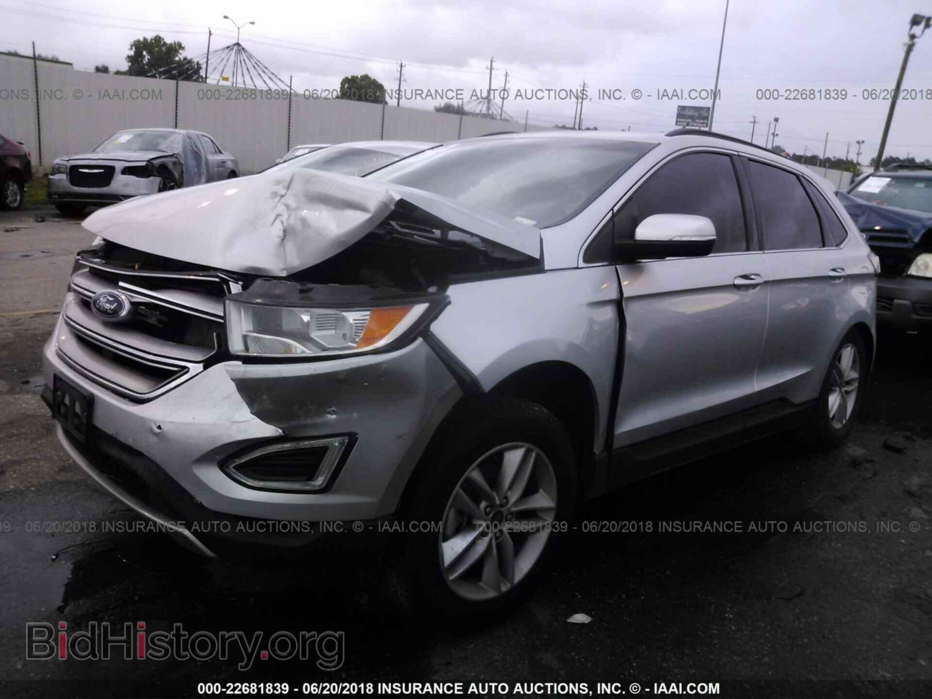 2015 Ford Edge - VIN: 2FMTK3J94FBB12342 - Фото 2
