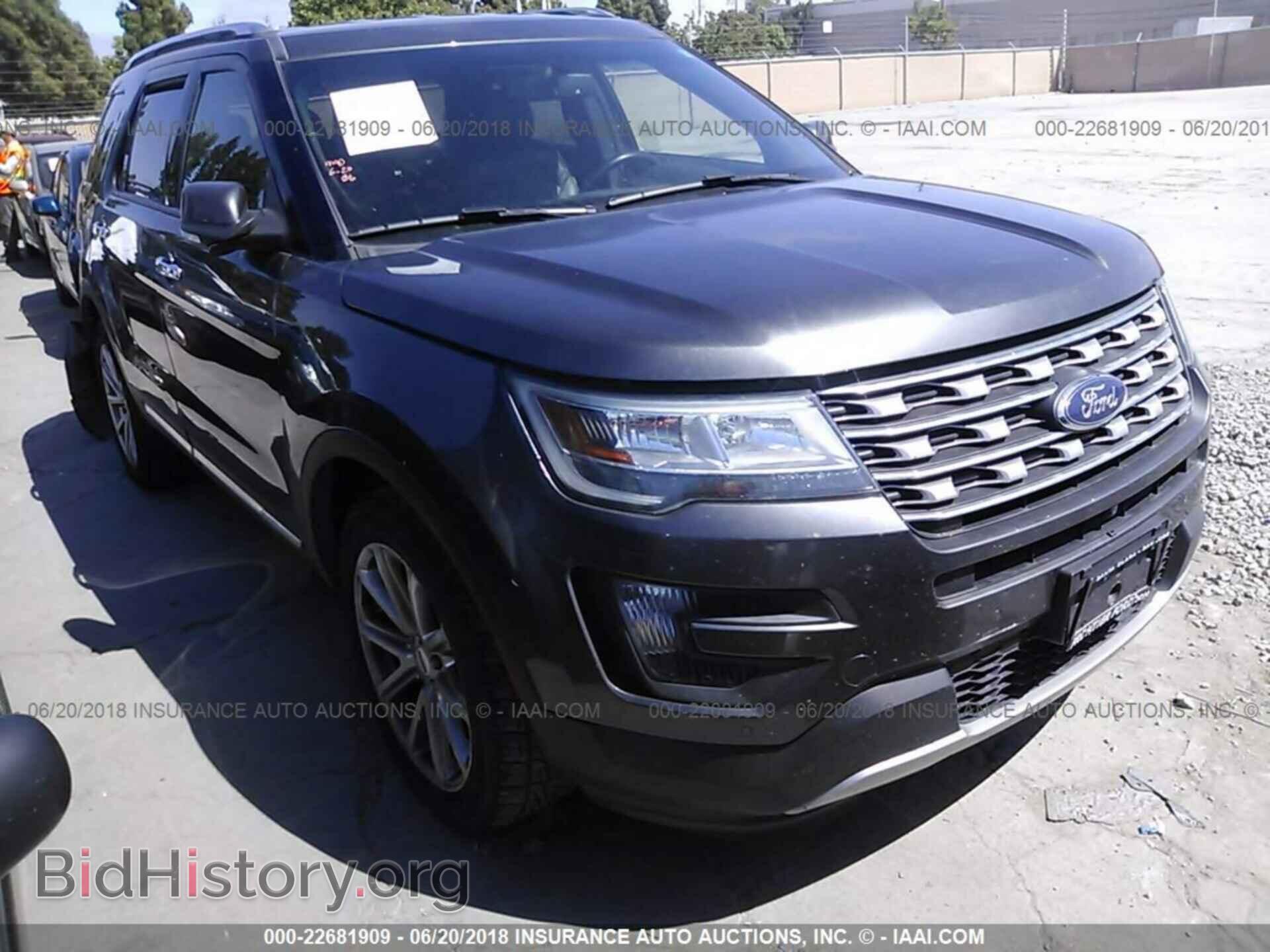 Photo 1FM5K8F85GGA20091 - Ford Explorer 2016