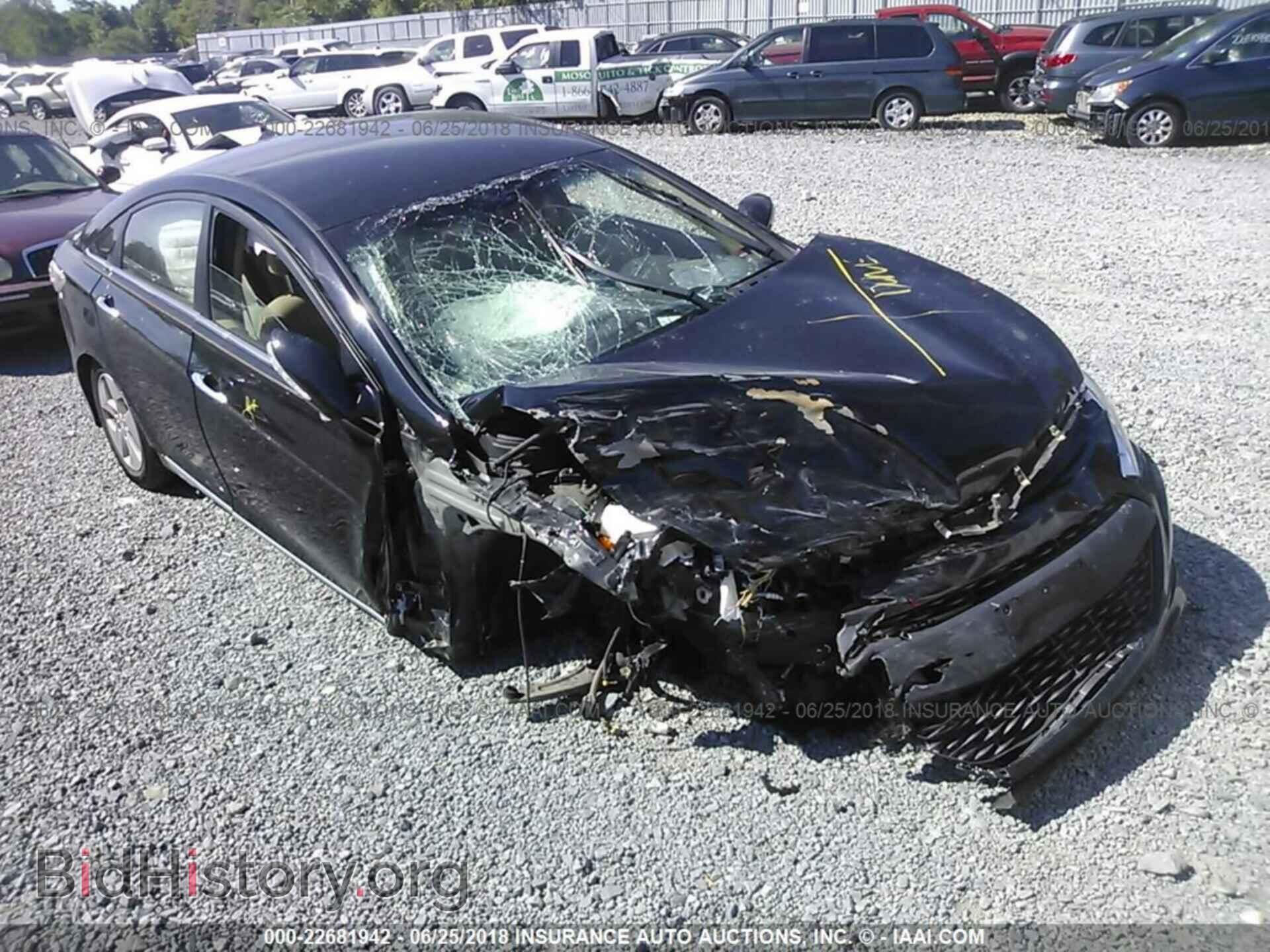 Photo KMHEC4A43CA056661 - Hyundai Sonata 2012