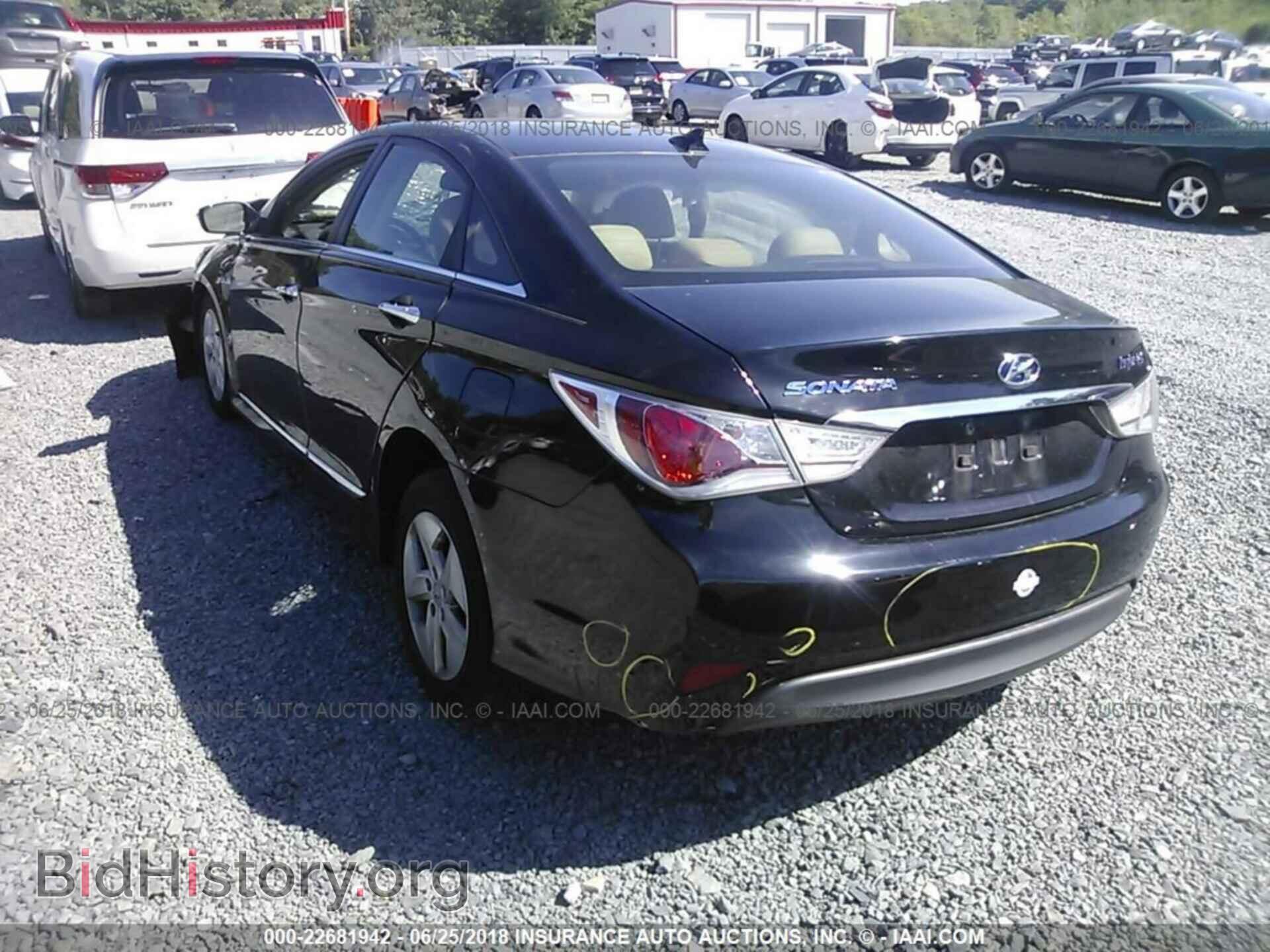 2012 Hyundai Sonata - VIN: KMHEC4A43CA056661 - Фото 3
