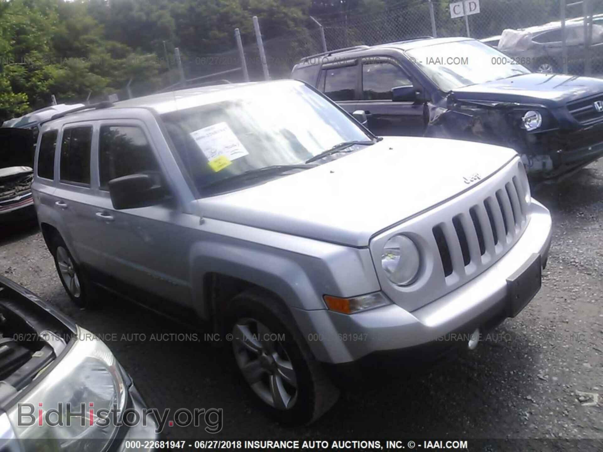 Фотография 1C4NJPBB4CD511556 - JEEP PATRIOT 2012