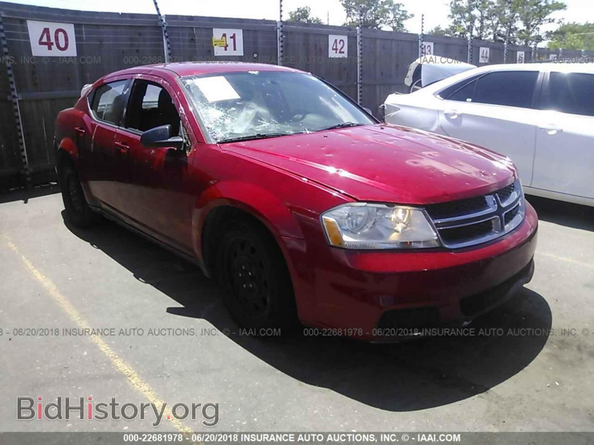 Фотография 1C3CDZAB5DN530855 - Dodge Avenger 2013