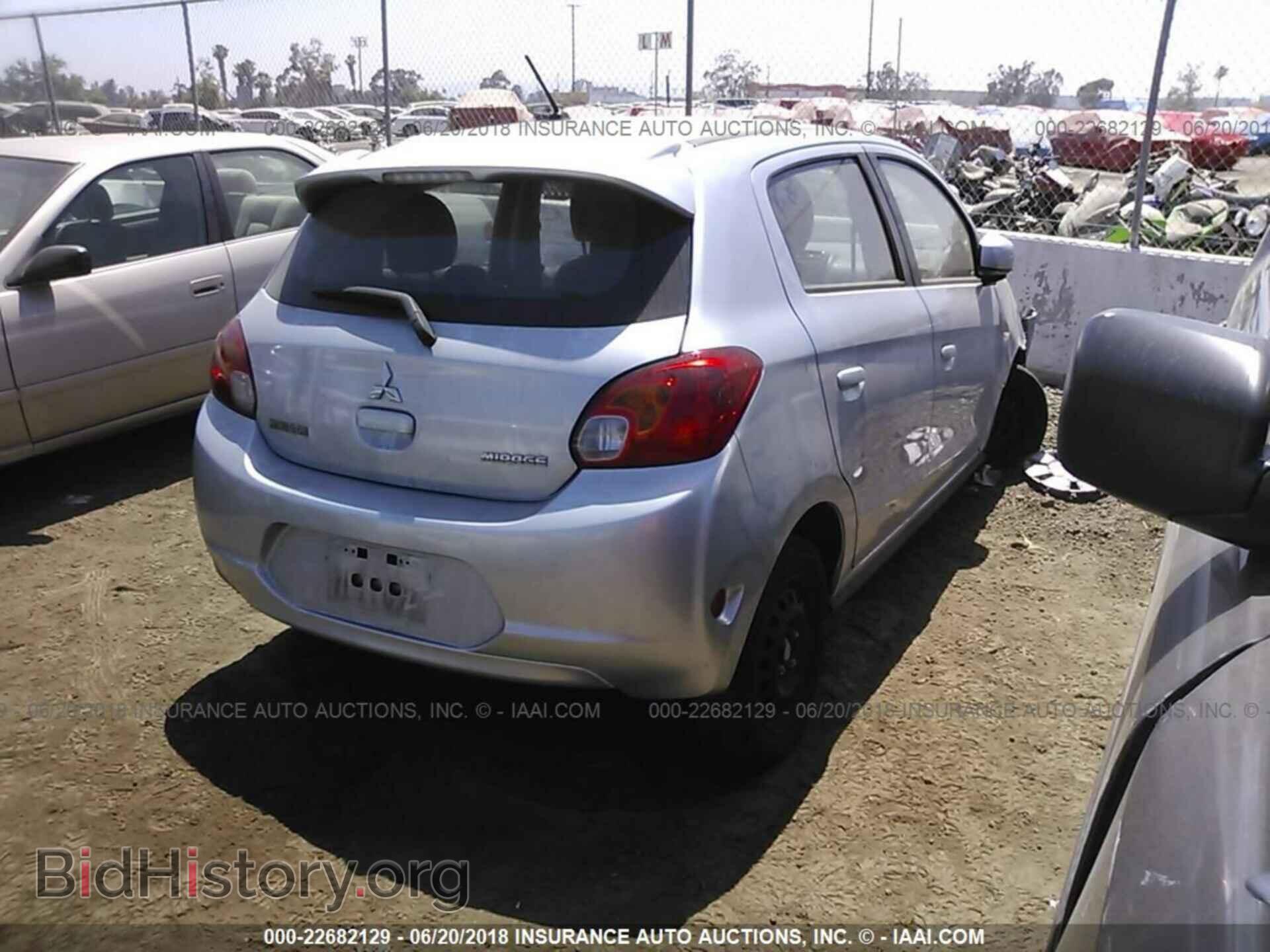 2015 Mitsubishi Mirage - VIN: ML32A3HJ3FH038694 - Фото 4