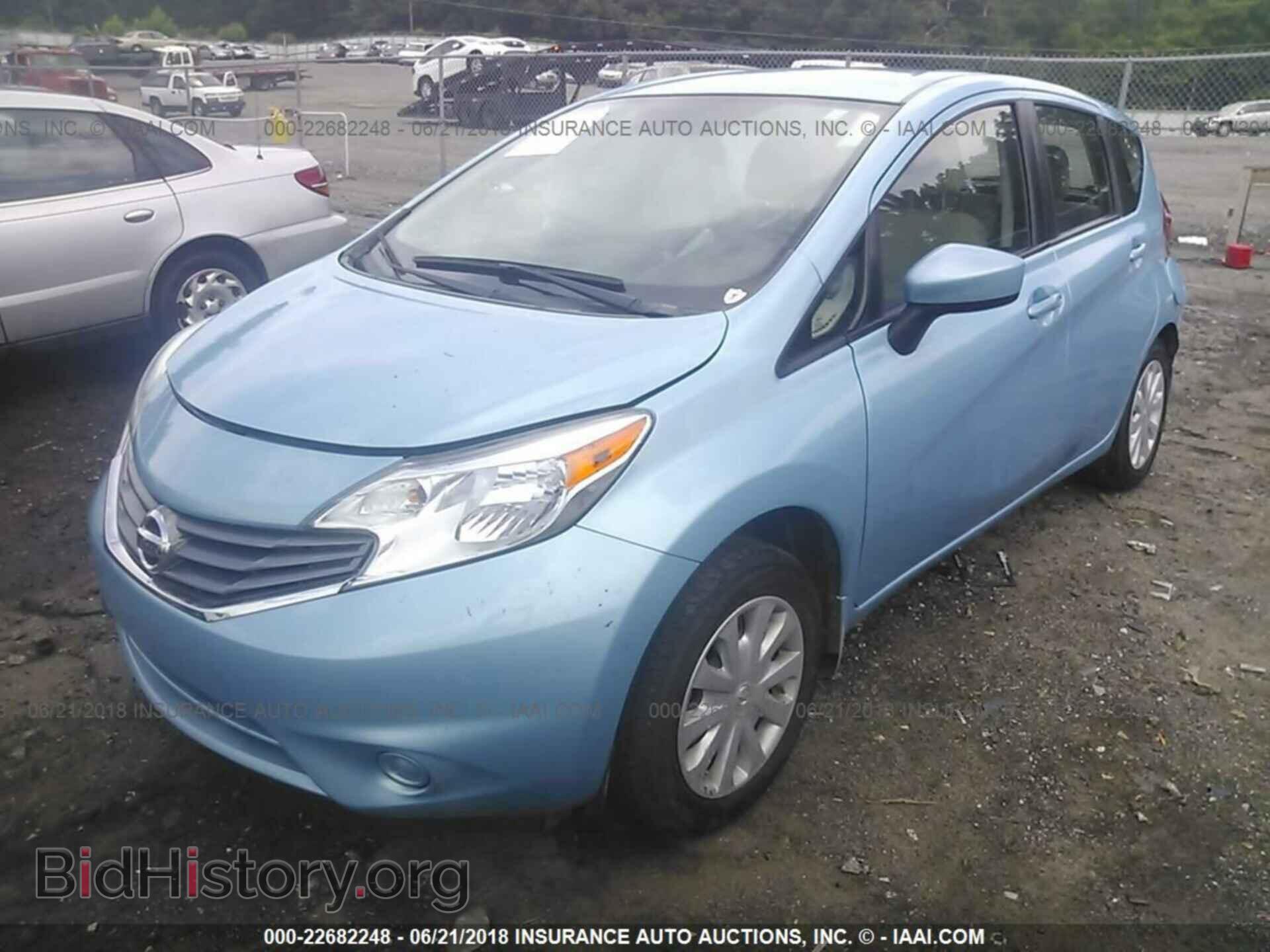 2015 Nissan Versa note - VIN: 3N1CE2CP3FL362308 - Фото 2