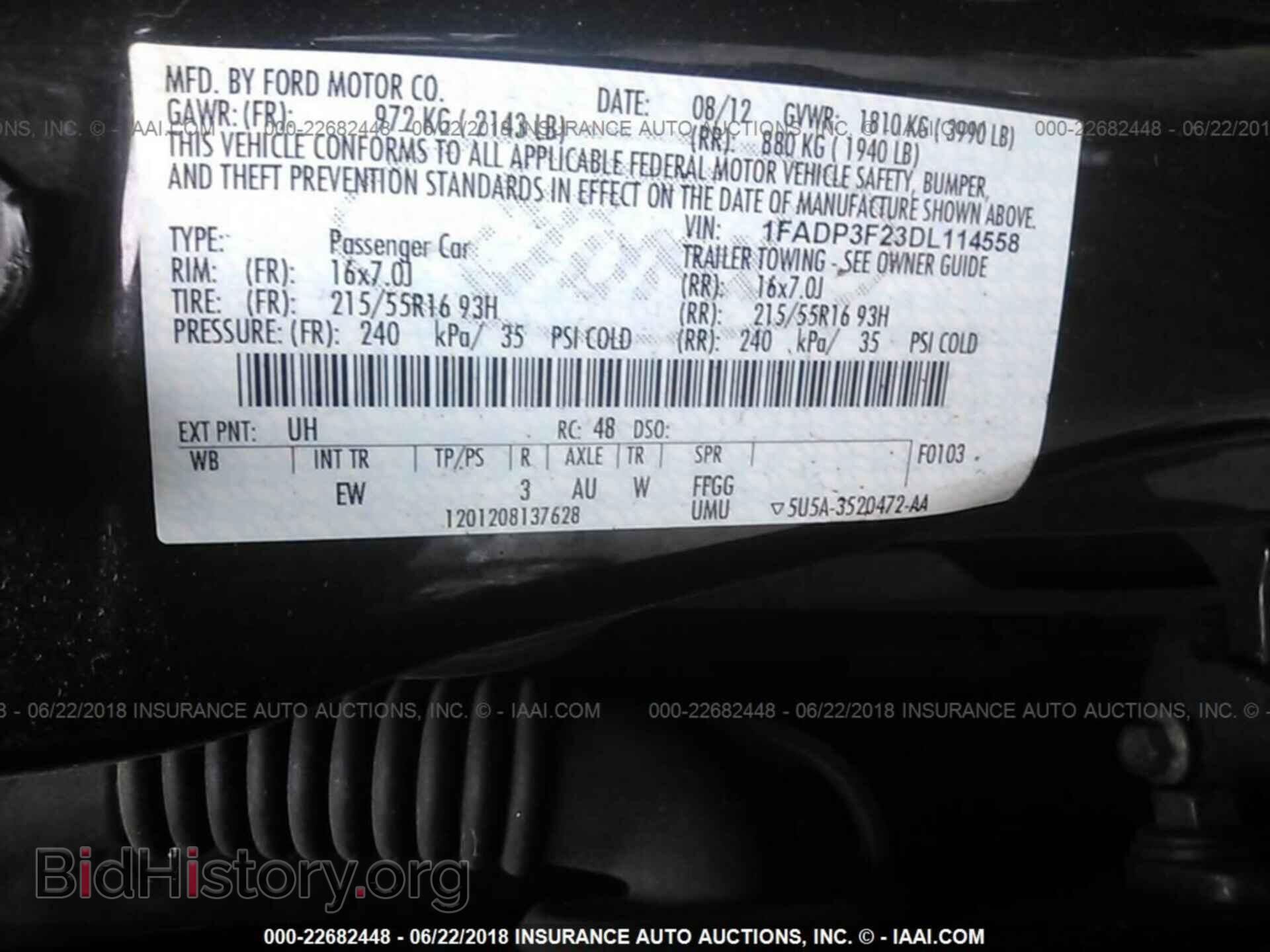 2013 Ford Focus - VIN: 1FADP3F23DL114558 - Фото 9
