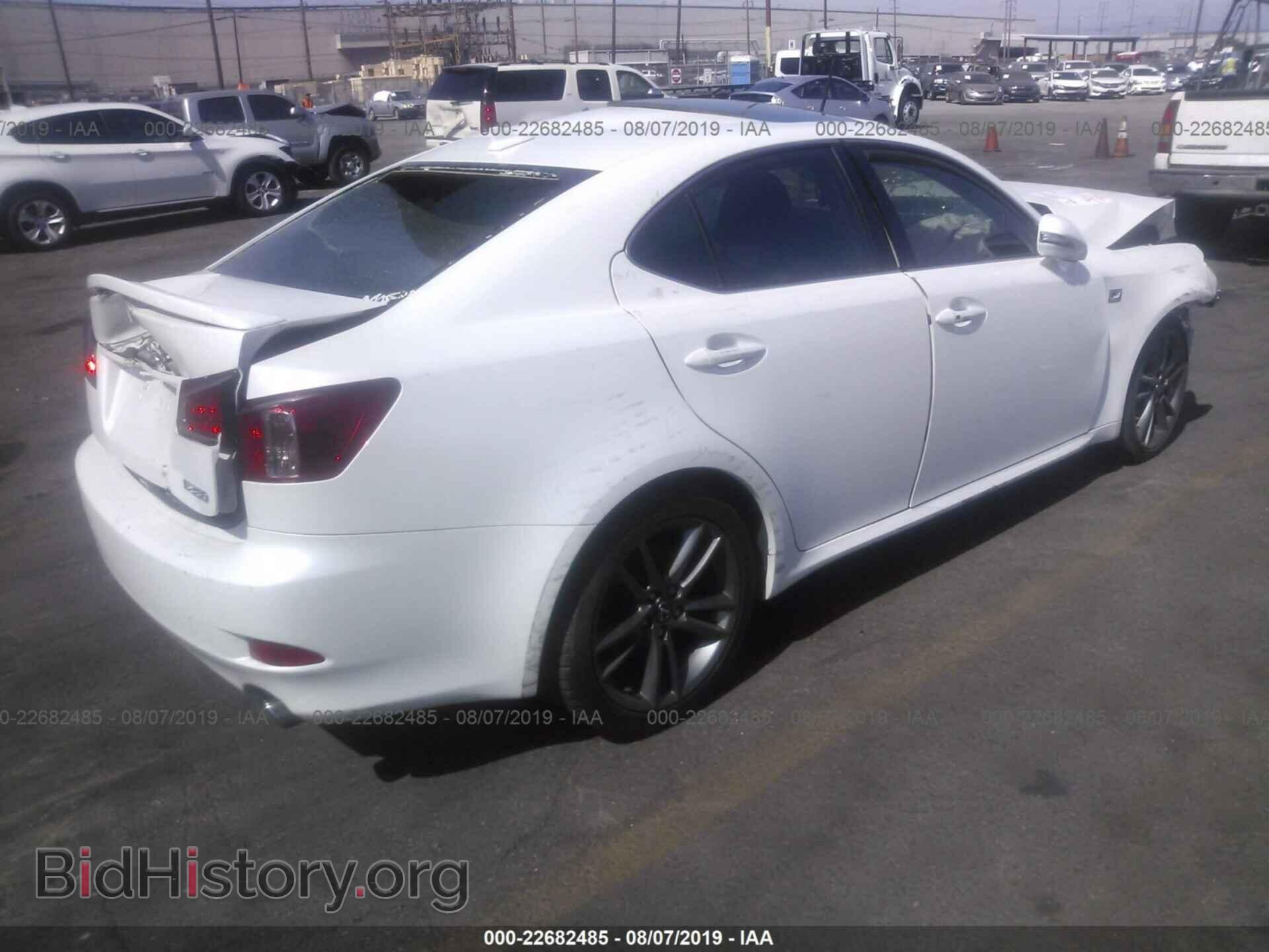 2011 LEXUS IS - VIN: JTHBE5C21B5026079 - Фото 4
