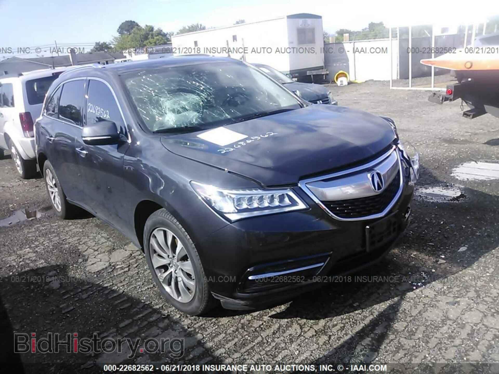 Фотография 5FRYD4H43EB045866 - Acura Mdx 2014