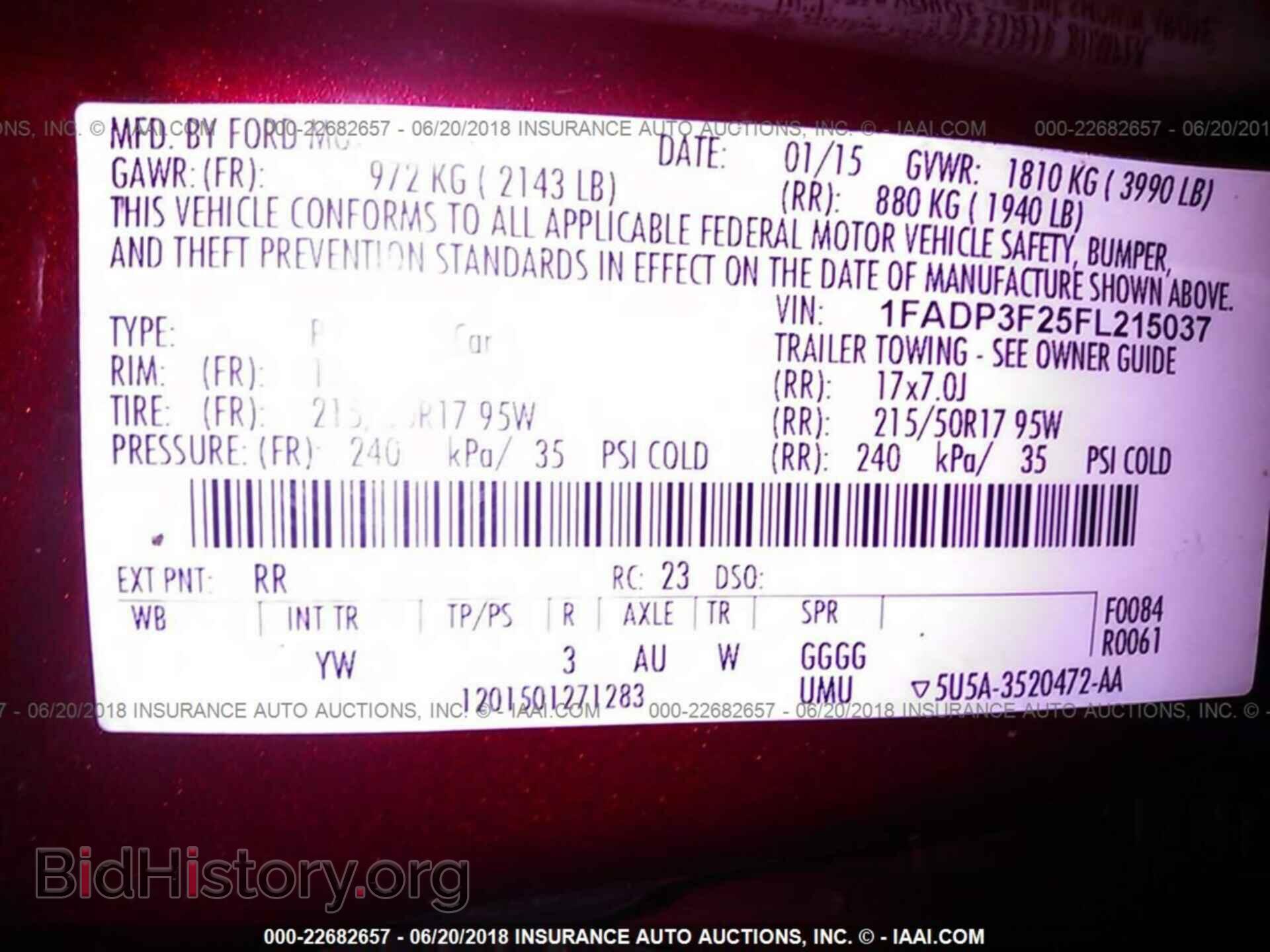 2015 Ford Focus - VIN: 1FADP3F25FL215037 - Photo 9
