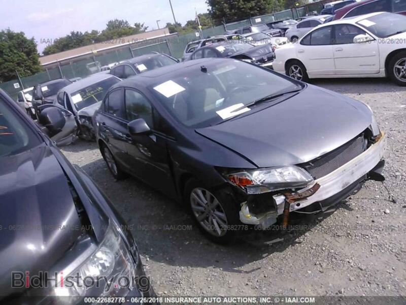2012 Honda CIVIC (VIN 2HGFB2F82CH501907) — photo 1 of 10, IAAI, damage: front end