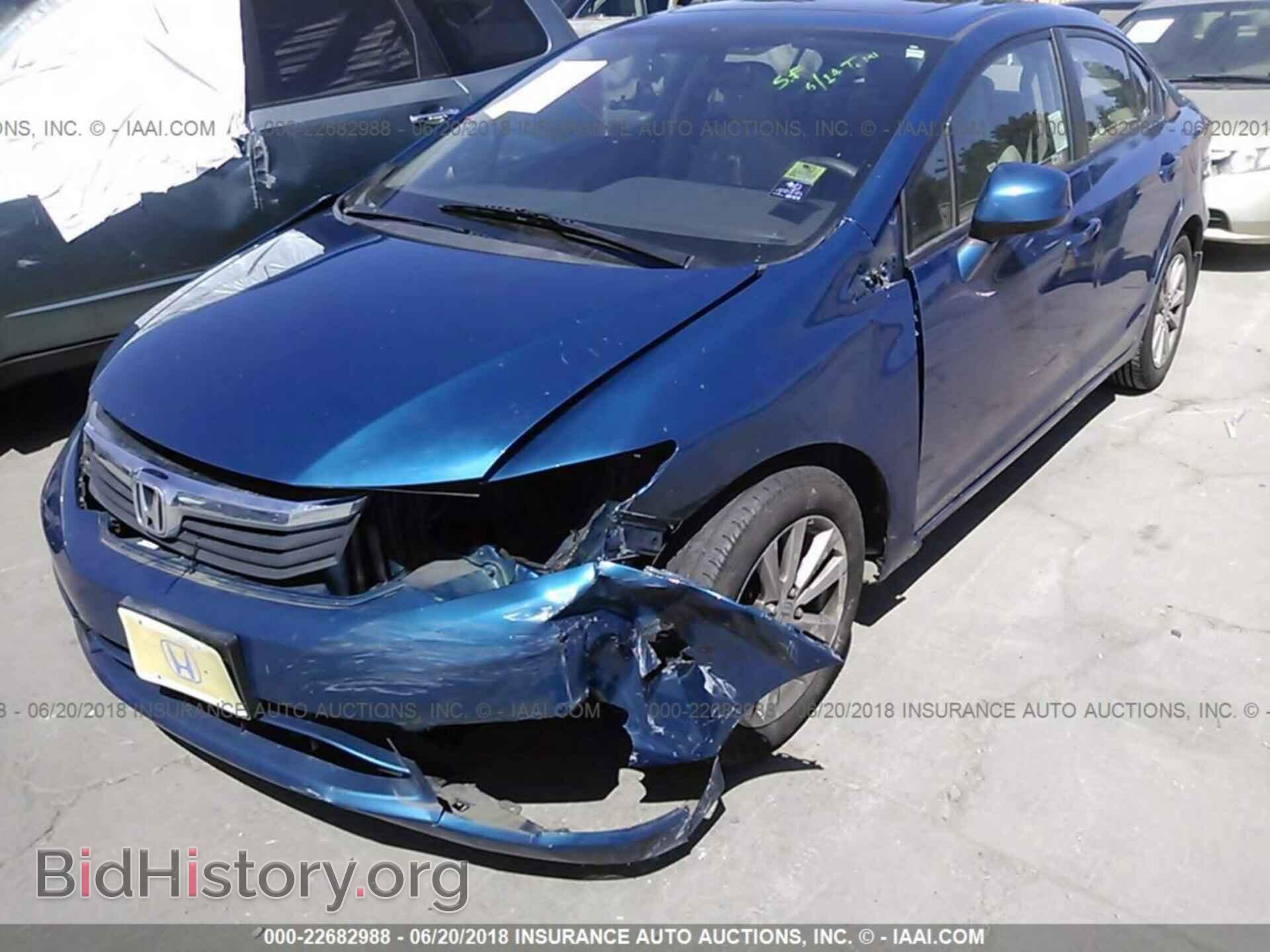 2012 Honda CIVIC (VIN 2HGFB2F83CH579385) — фото 2 из 10