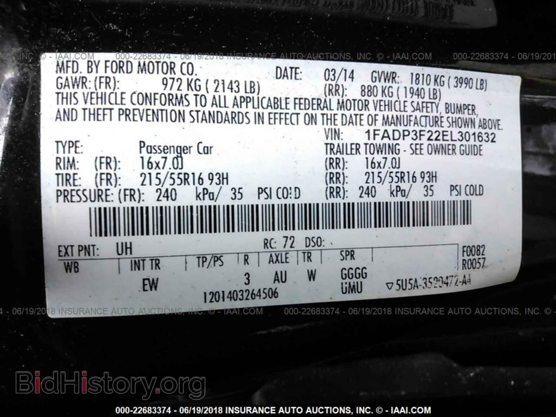 2014 Ford Focus - VIN: 1FADP3F22EL301632 - Photo 9