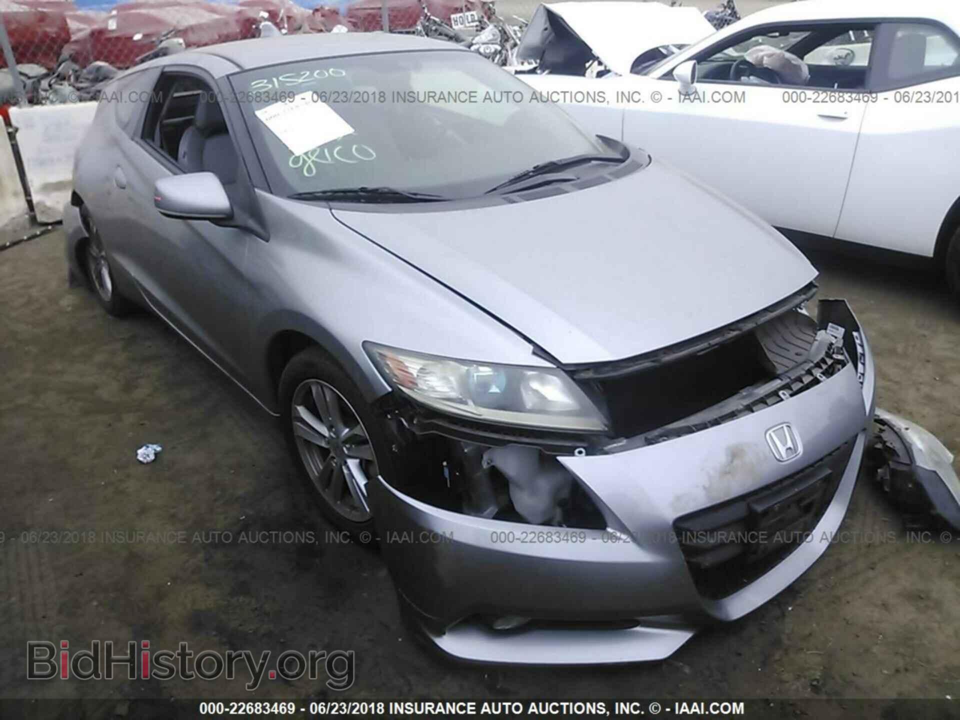 Фотография JHMZF1D61CS002020 - Honda Cr-z 2012