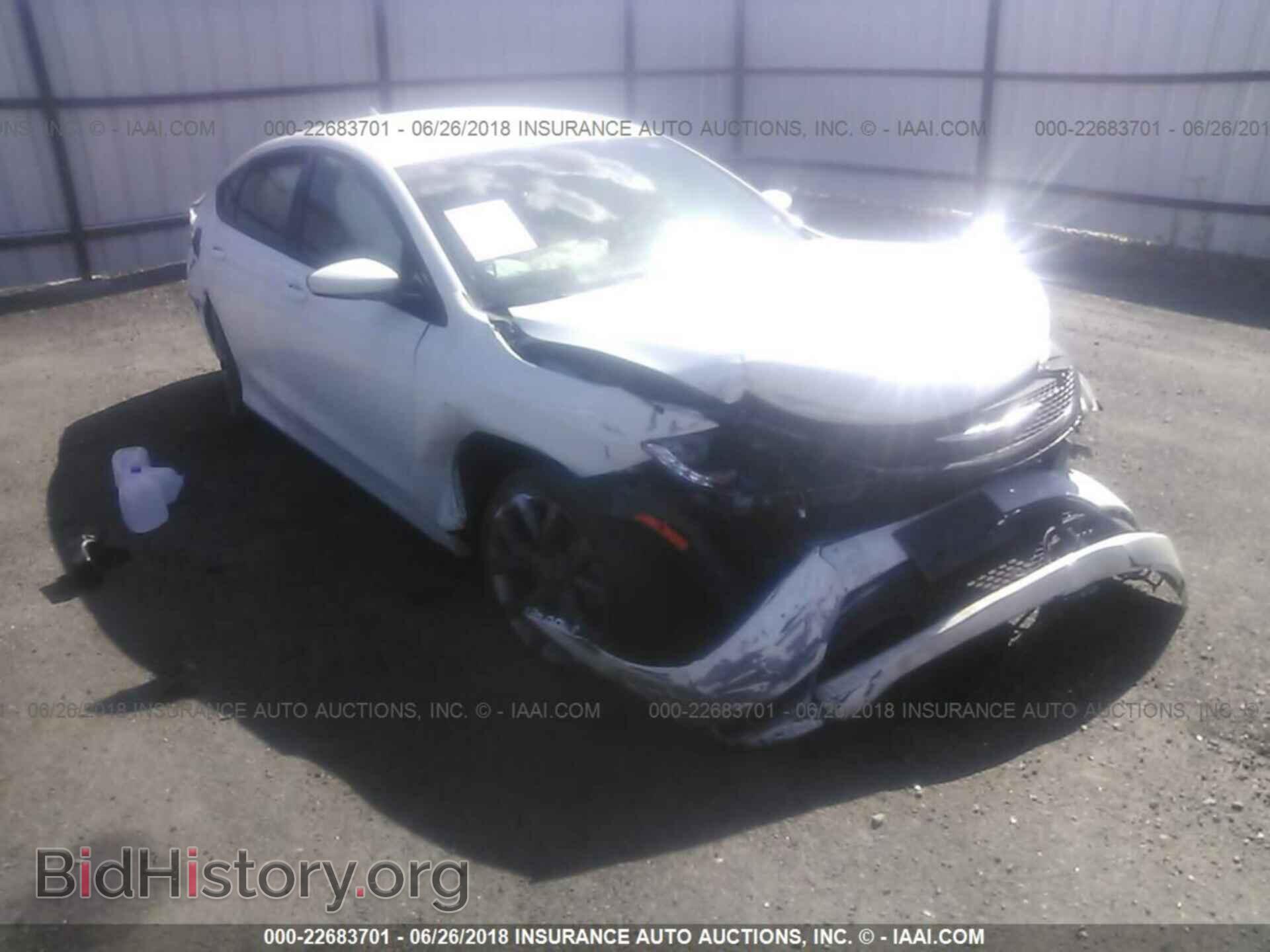 Photo 1C3CCCDG2FN601598 - CHRYSLER 200 2015