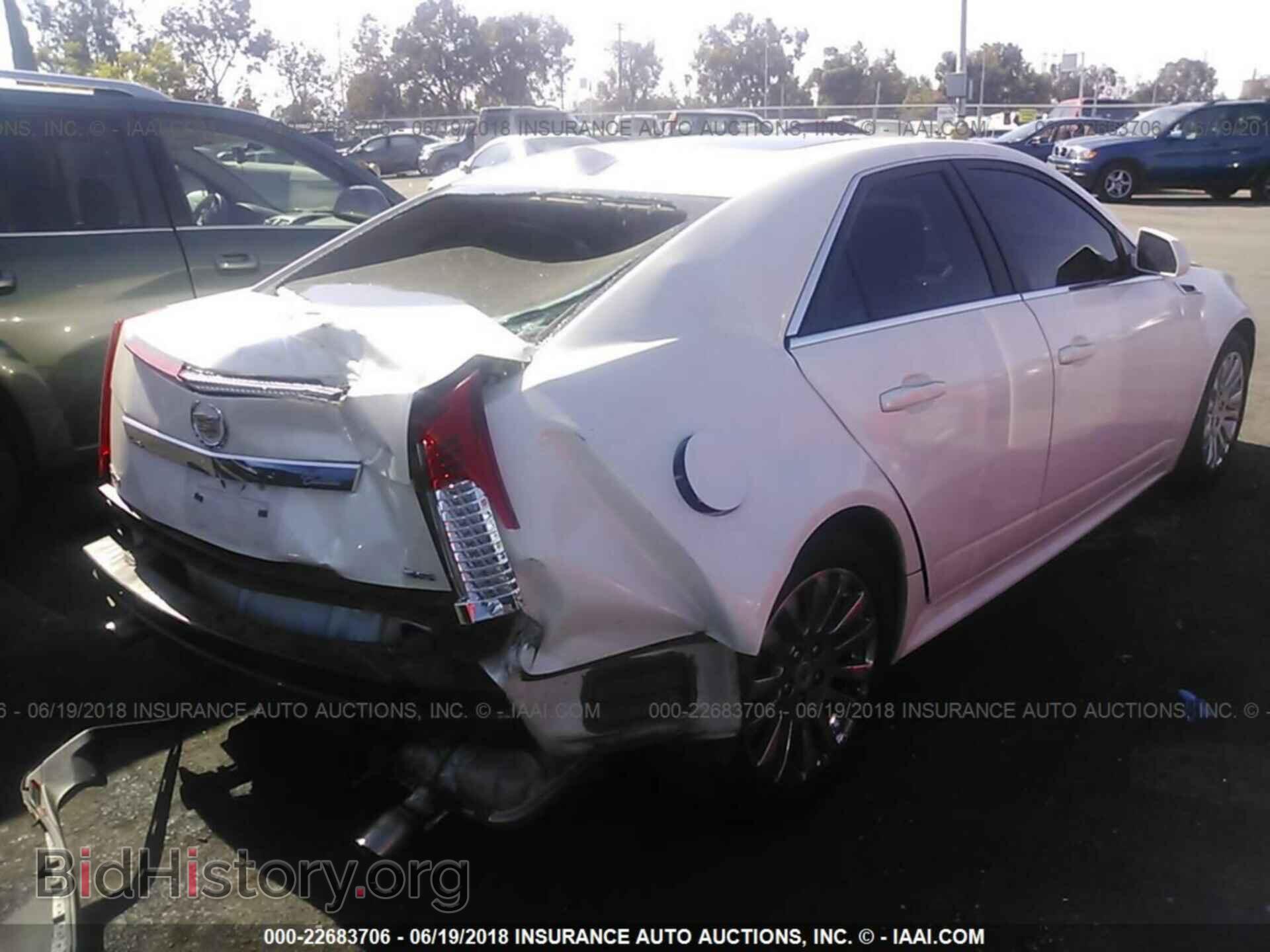 2012 Cadillac Cts - VIN: 1G6DK5E35C0104356 - Фото 4