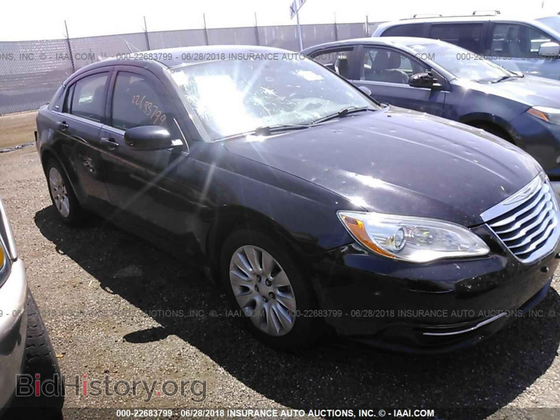 Фотография 1C3CCBAB6CN292149 - Chrysler 200 2012