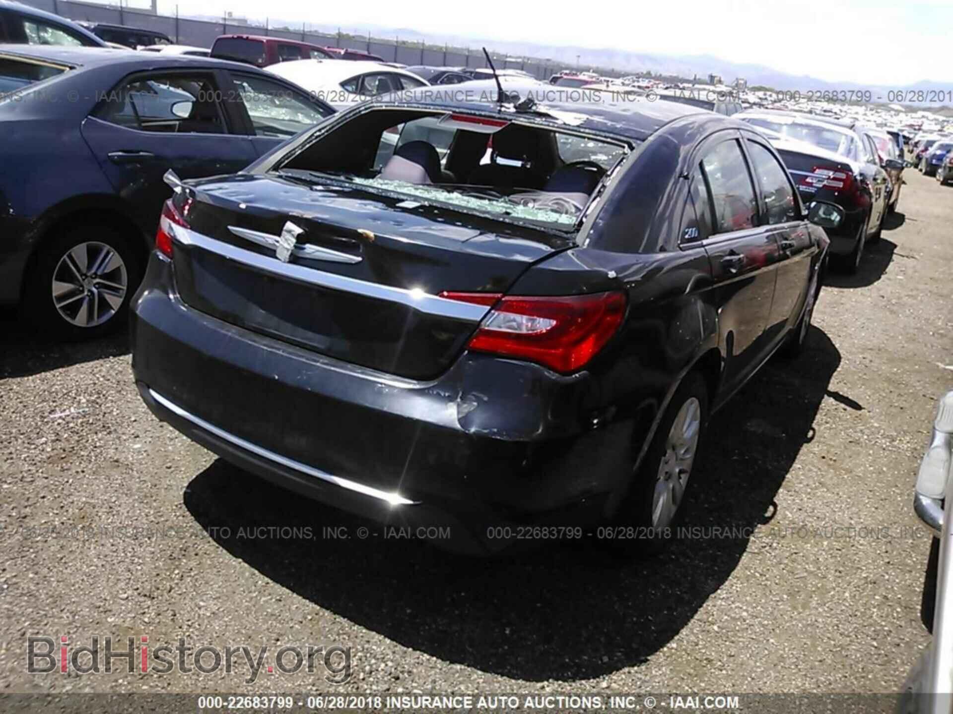 2012 Chrysler 200 - VIN: 1C3CCBAB6CN292149 - Фото 4