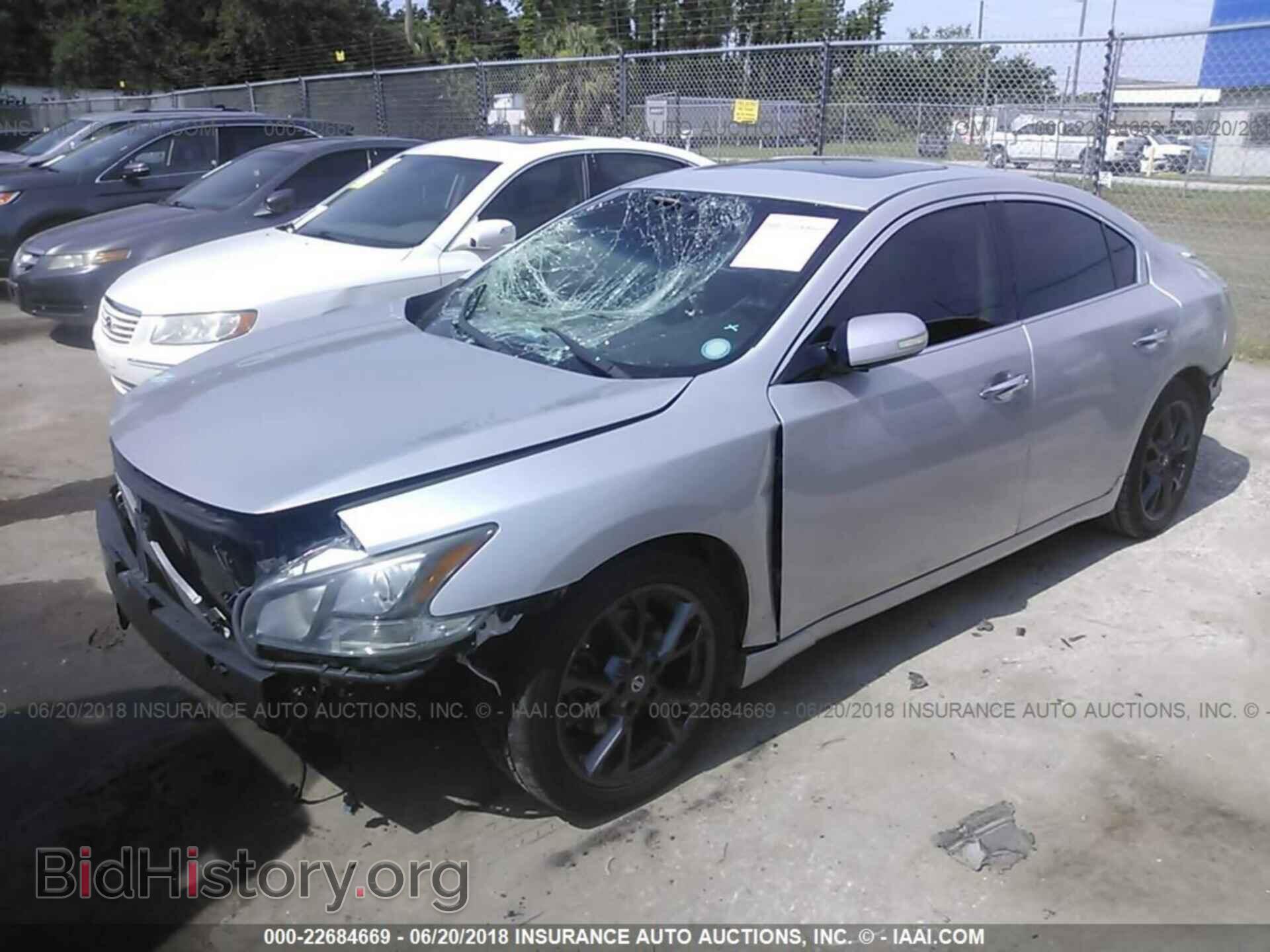 2012 Nissan Maxima - VIN: 1N4AA5APXCC818998 - Фото 2