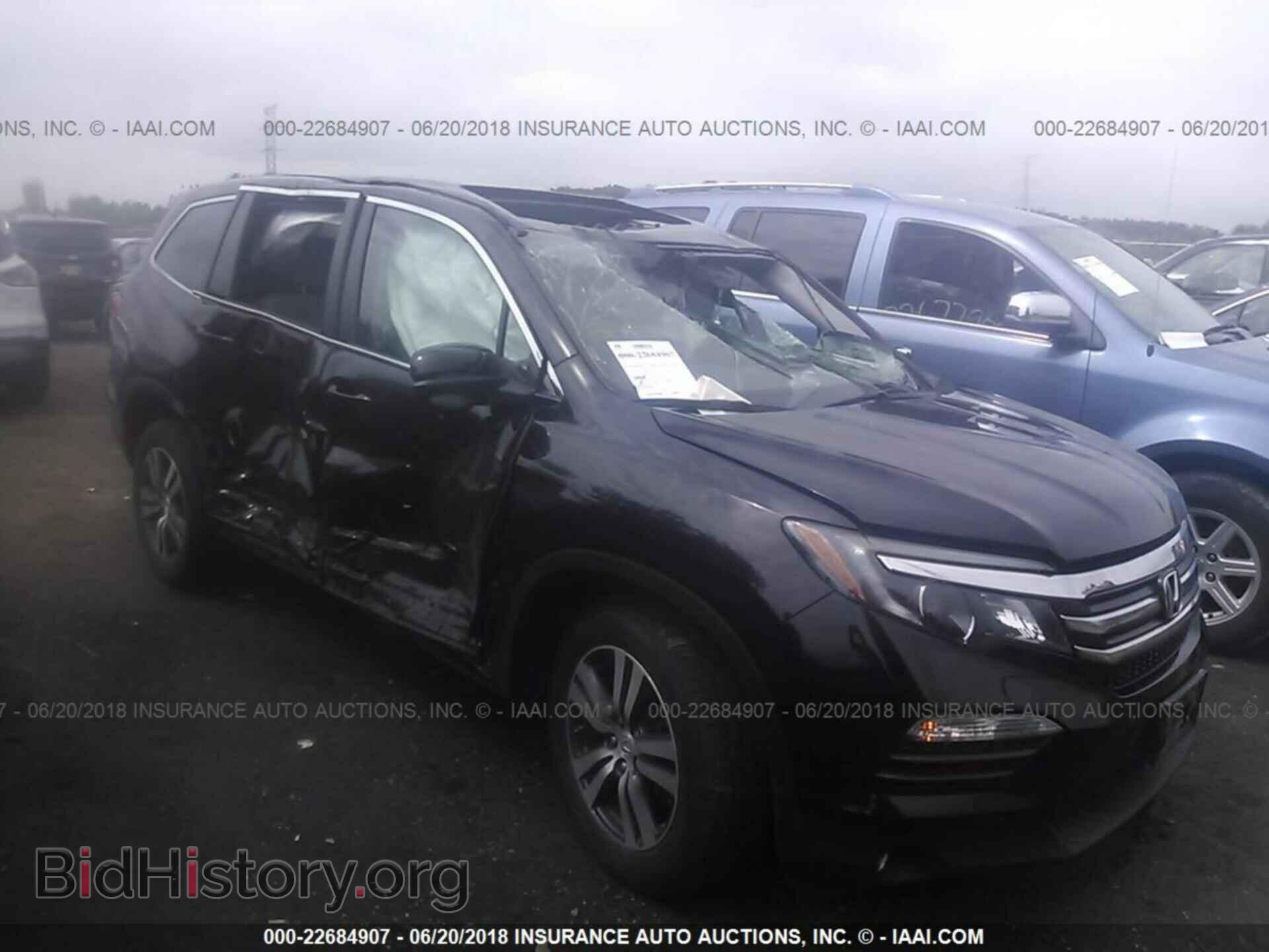 Photo 5FNYF6H71GB091958 - Honda Pilot 2016