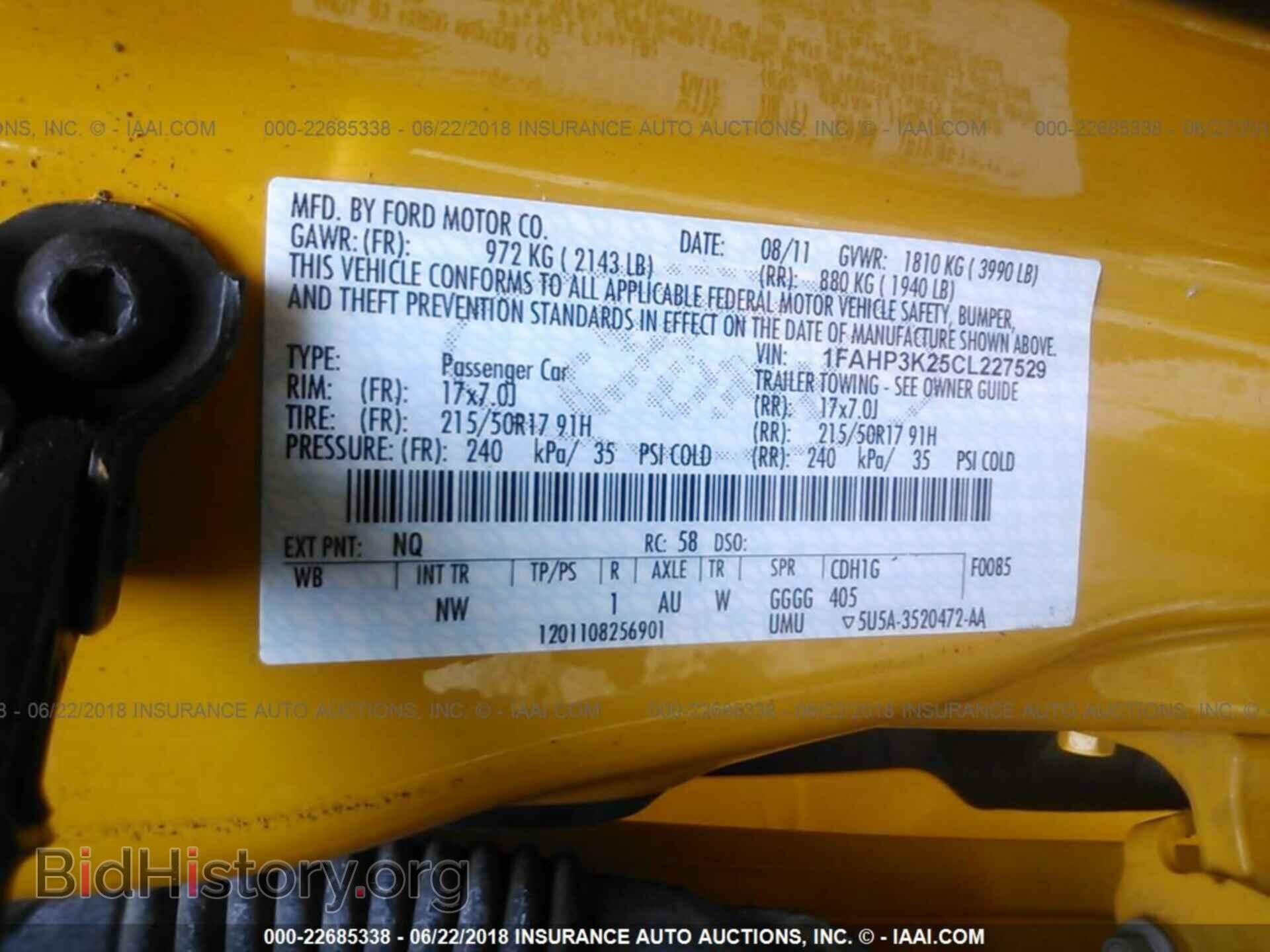 2012 Ford Focus - VIN: 1FAHP3K25CL227529 - Photo 9