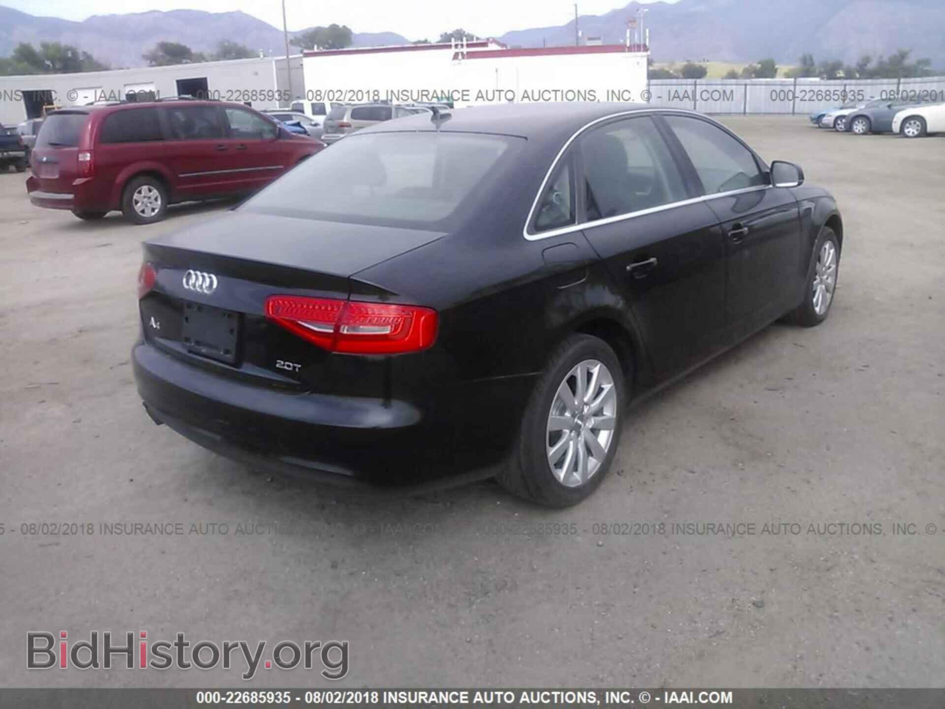 2013 Audi A4 - VIN: WAUAFAFL6DN017577 - Фото 4