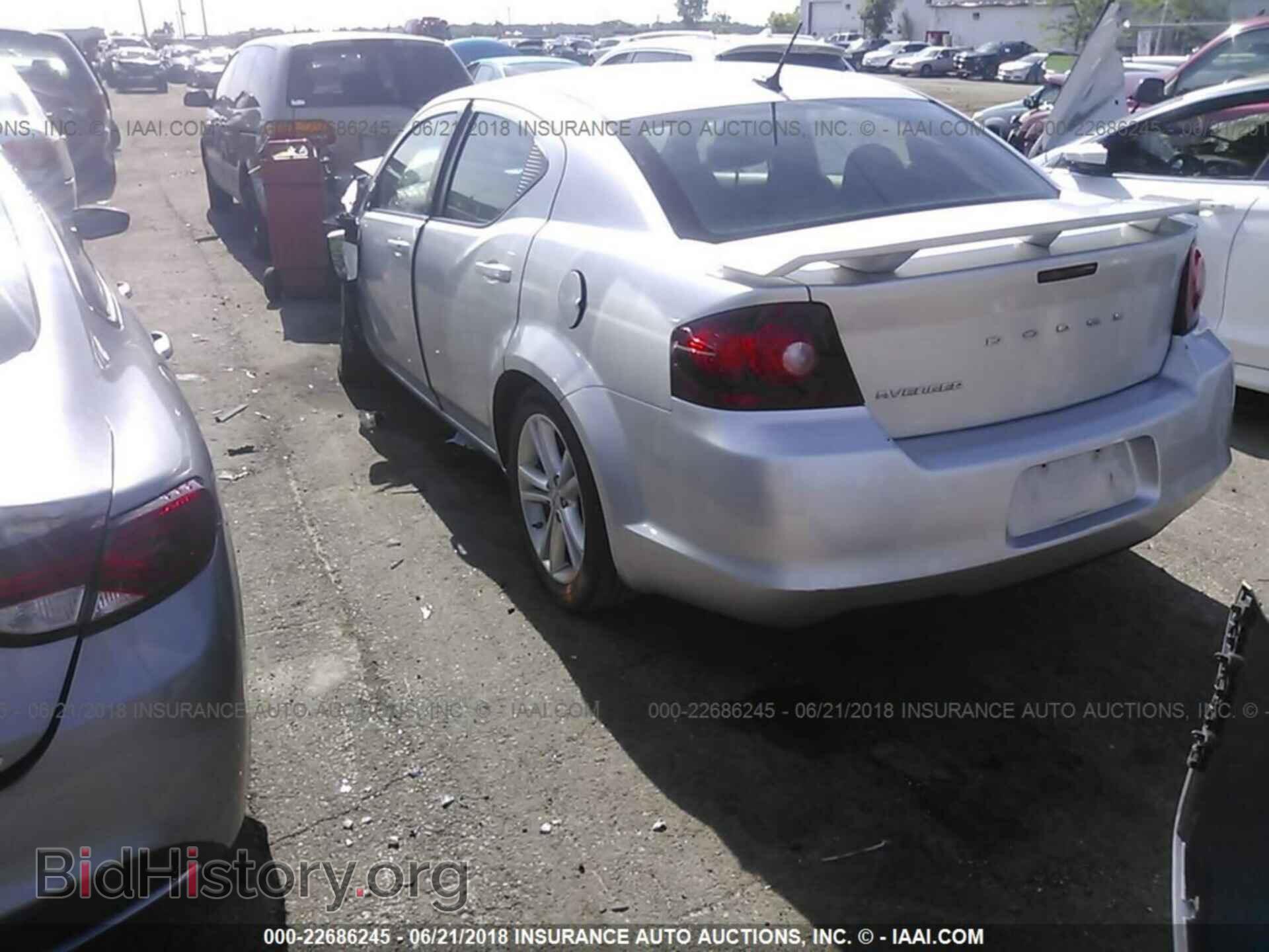 2012 Dodge Avenger - VIN: 1C3CDZAB6CN141351 - Фото 3
