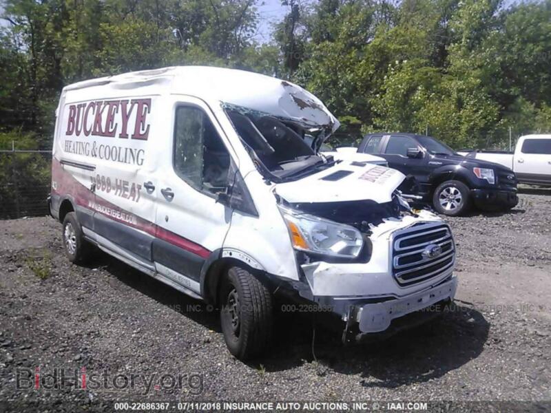2015 Ford TRANSIT (VIN 1FTNR2CM8FKA40720) — фото 1 из 10, IAAI, повреждение: опрокидывание