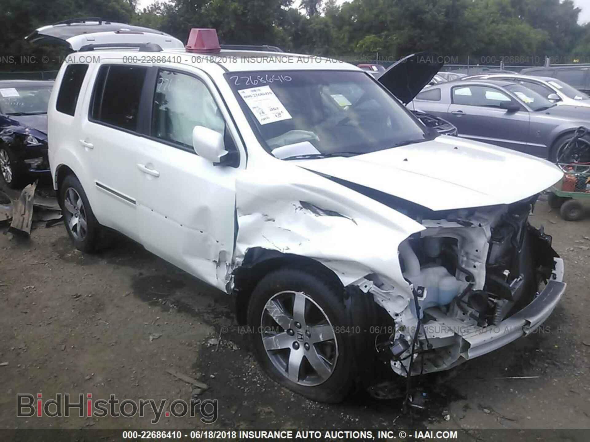 Фотография 5FNYF4H98CB061971 - Honda Pilot 2012