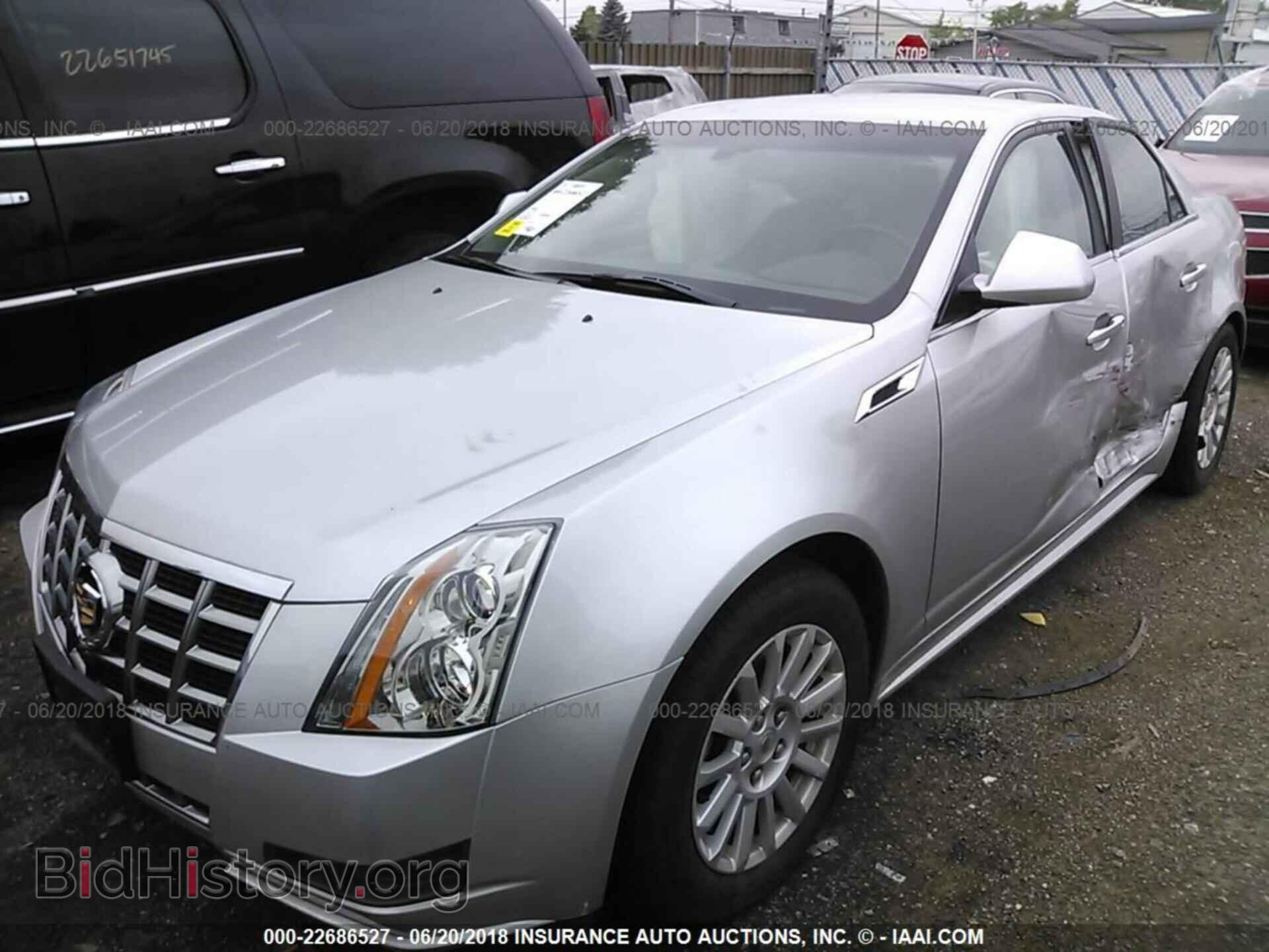2013 Cadillac Cts - VIN: 1G6DG5E5XD0170342 - Фото 2